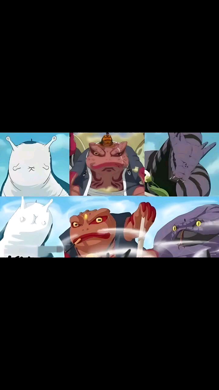 木叶三忍(新旧)超强通灵兽