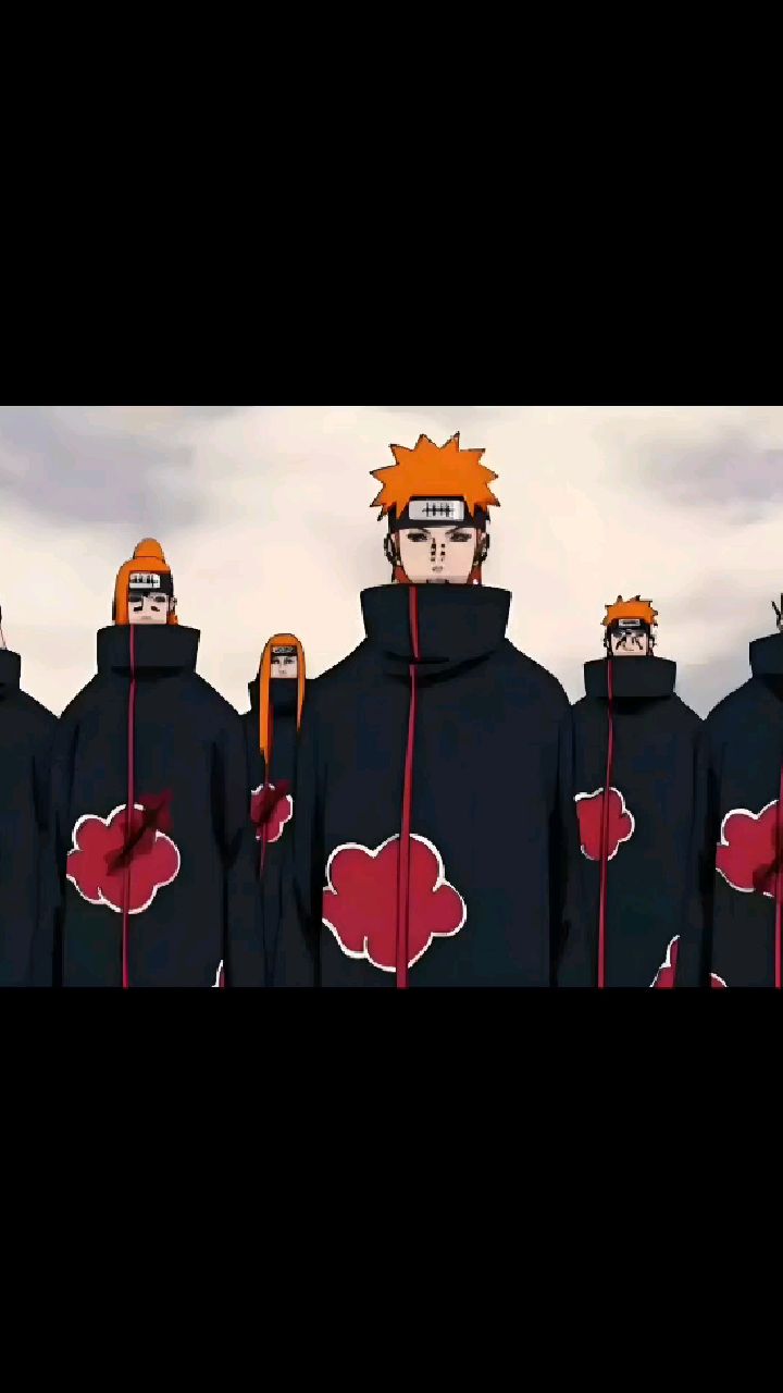 佩恩六道或者叫六道佩恩,晓组织的超强战力