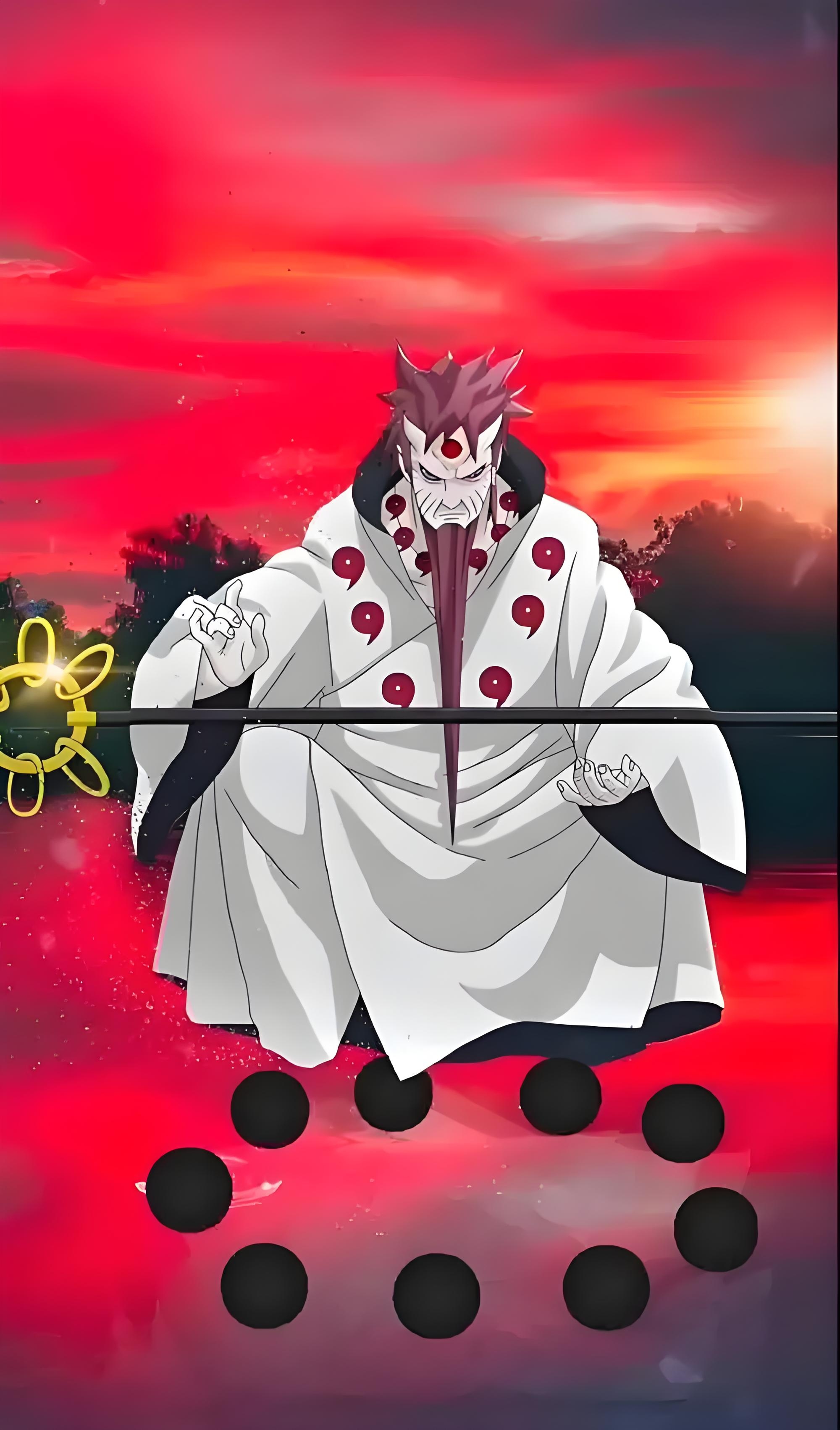 大筒木羽衣,辉夜与人类的长子,和弟弟羽村封印母亲后解开查克拉真谛