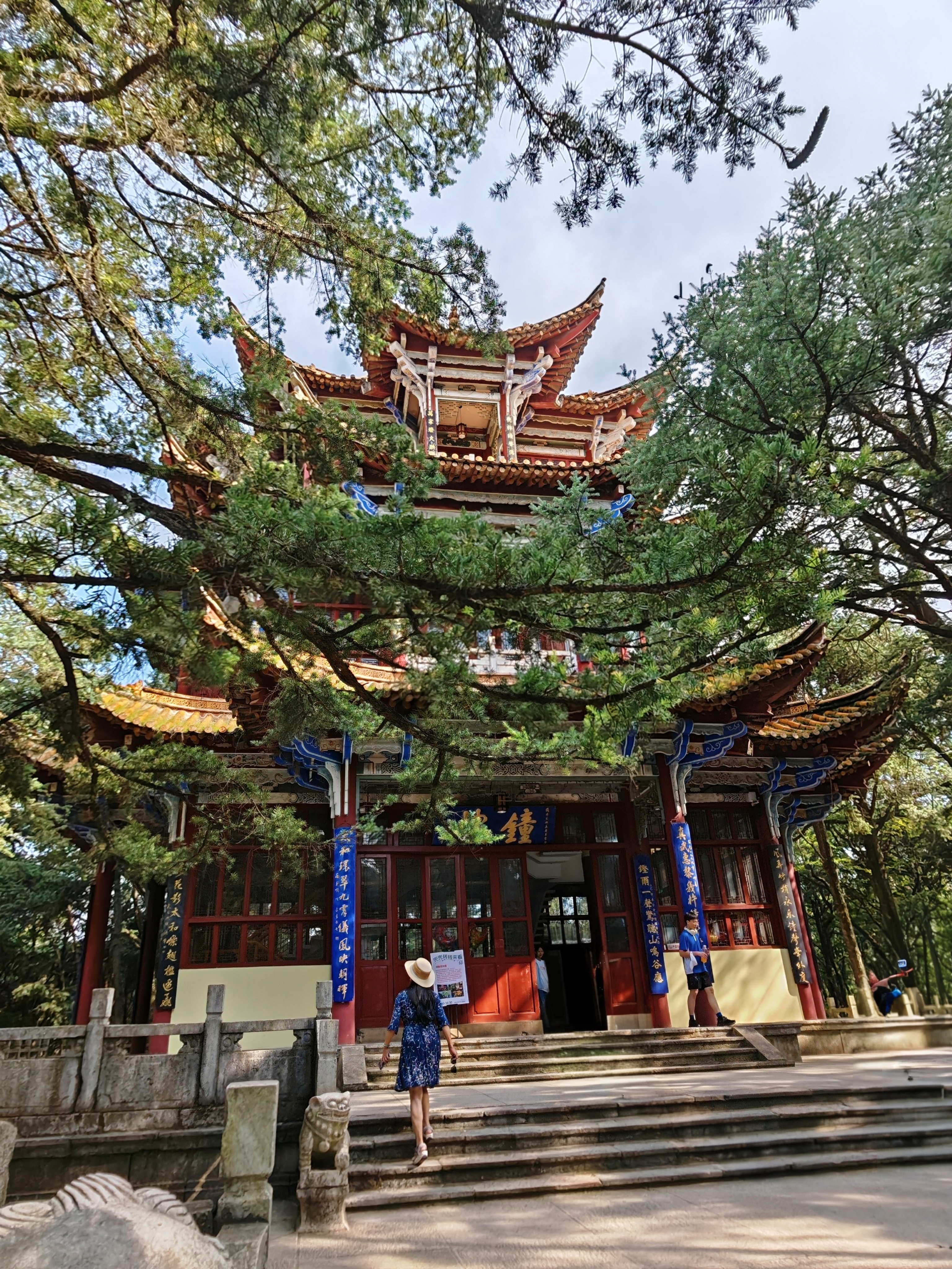 再游金殿蝉鸣深处觅清凉