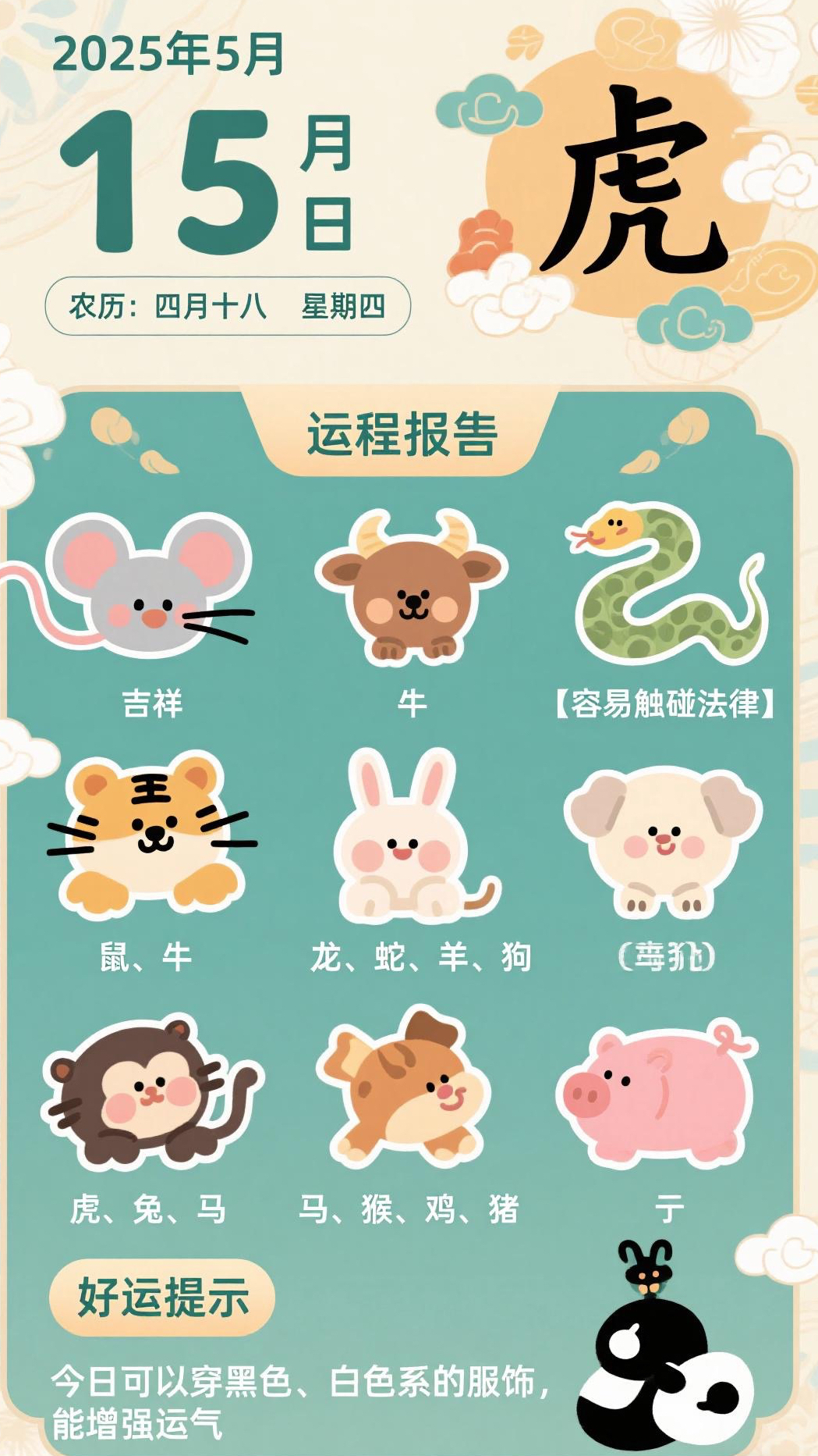 2025年农历生肖运势(2025年出生的人属什么)