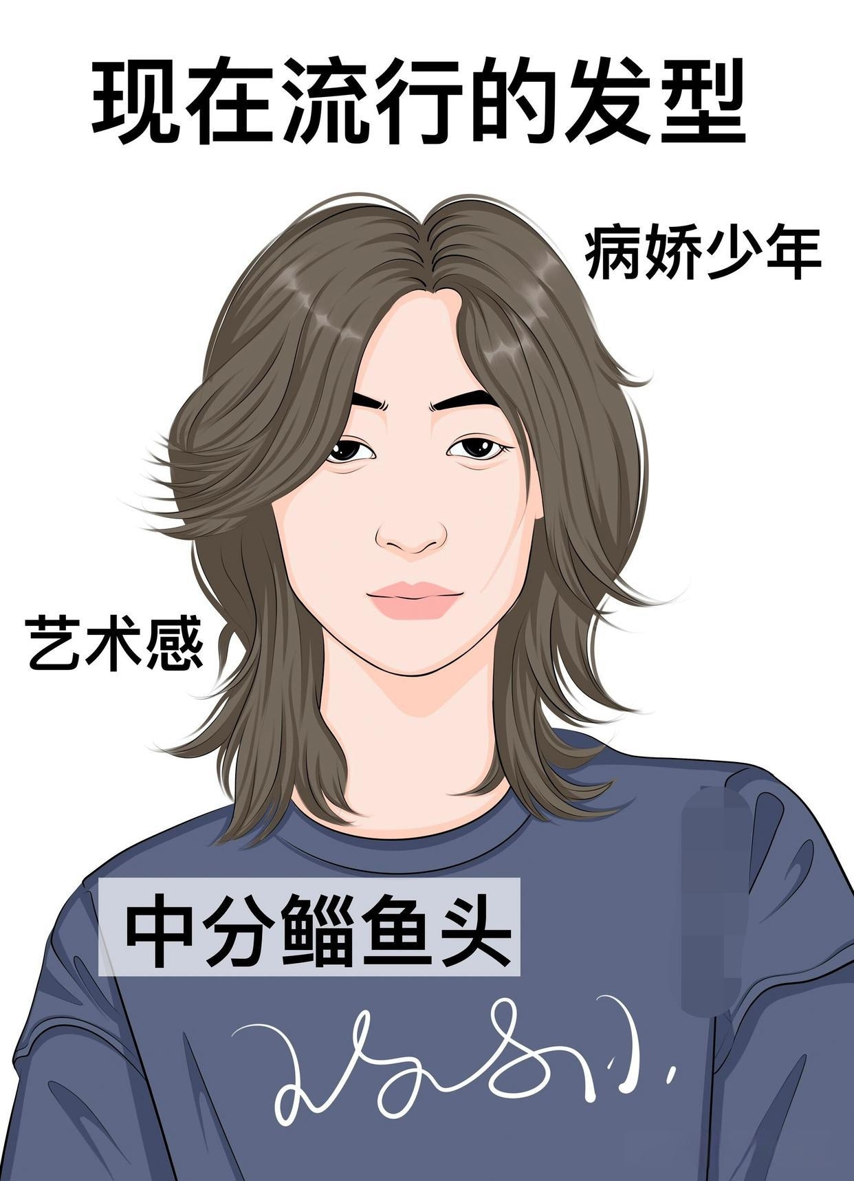 以前的发型