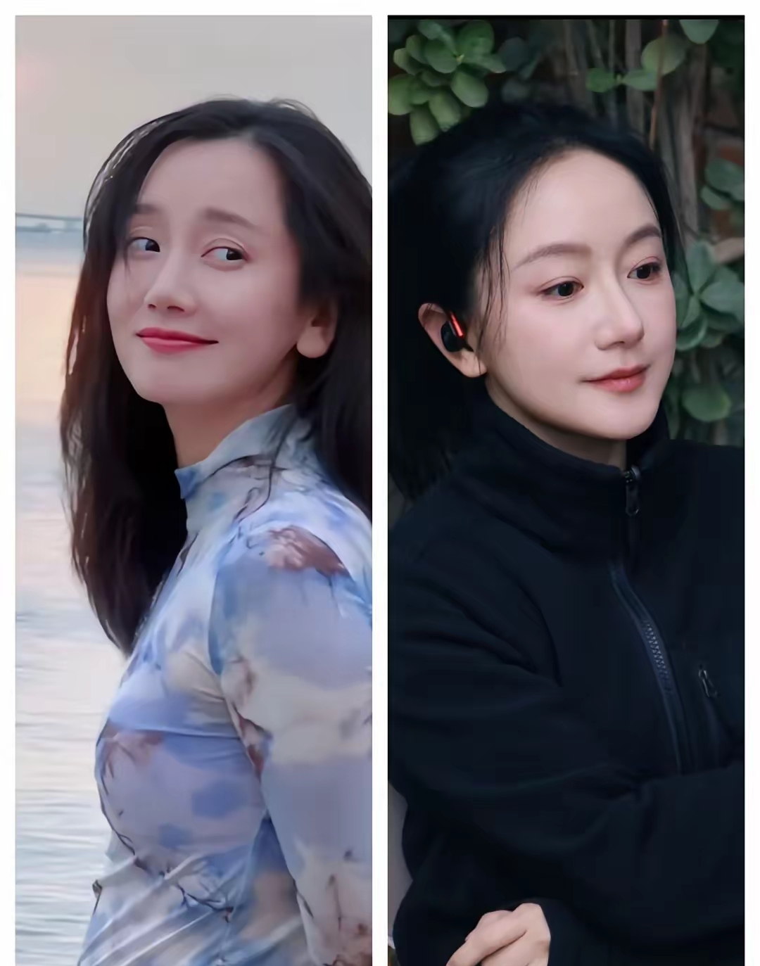 董晴长得很漂亮但是却撞脸演员李倩两个人不管是长相还是气质都