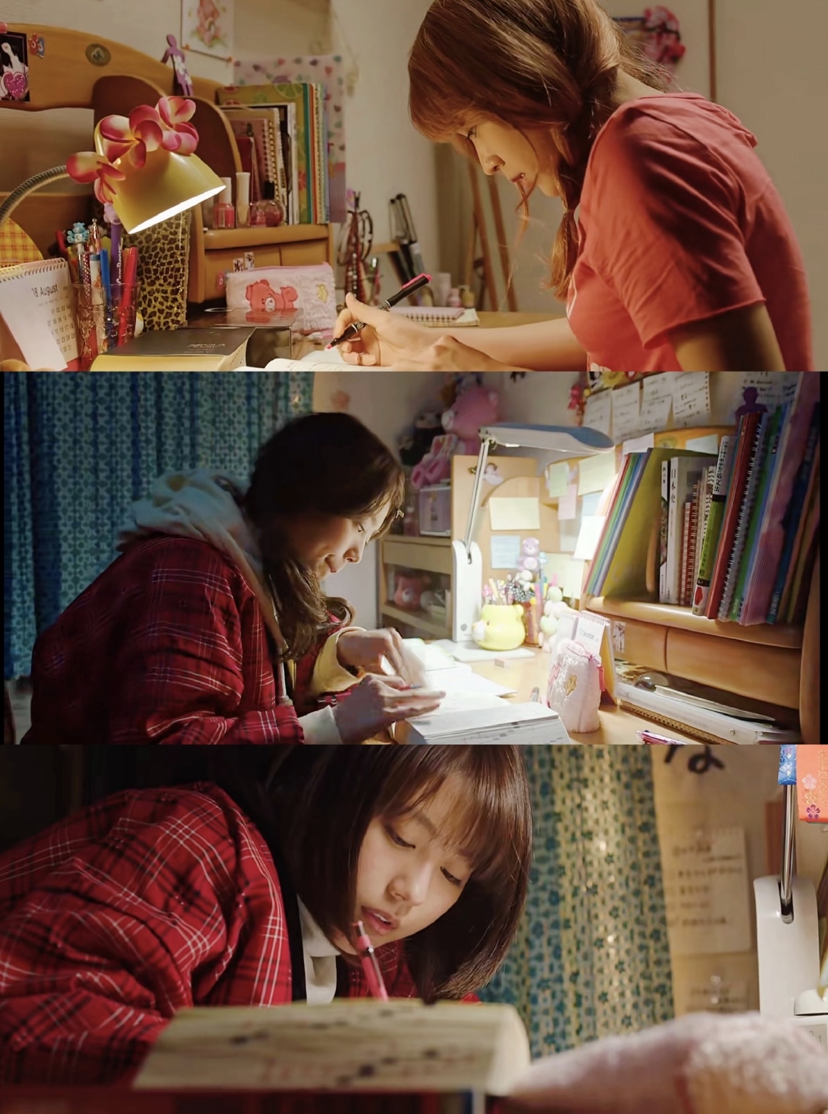 辣妹剧照垫底辣妹手机壁纸沙耶加学习垫底辣妹书桌前便签垫底辣妹书桌