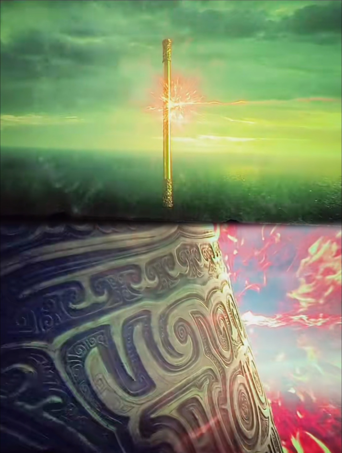 定海神针的千年等待:从哪吒到孙悟空的时空交错#动态连更挑战