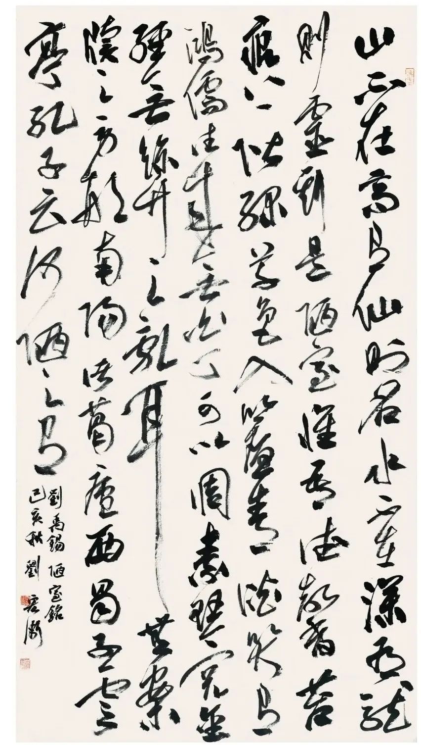 他6次获得兰亭奖,可以说是书坛新贵,聊聊刘宏卫的书法