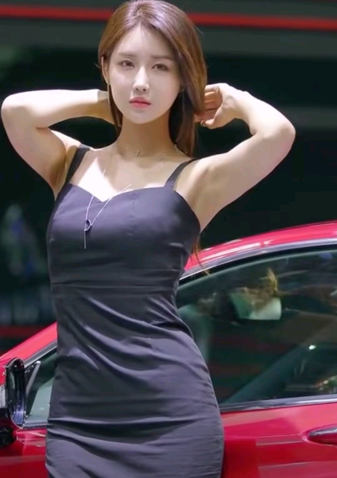 韩国顶级车模,高冷女王范儿十足!揭秘"韩国第一车模"前5名