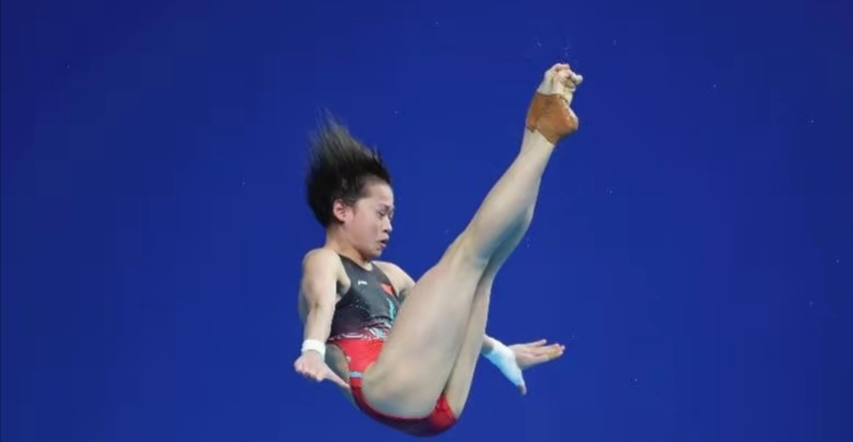 再加上她在东京奥运会女子10米台决赛中一战成名,成为