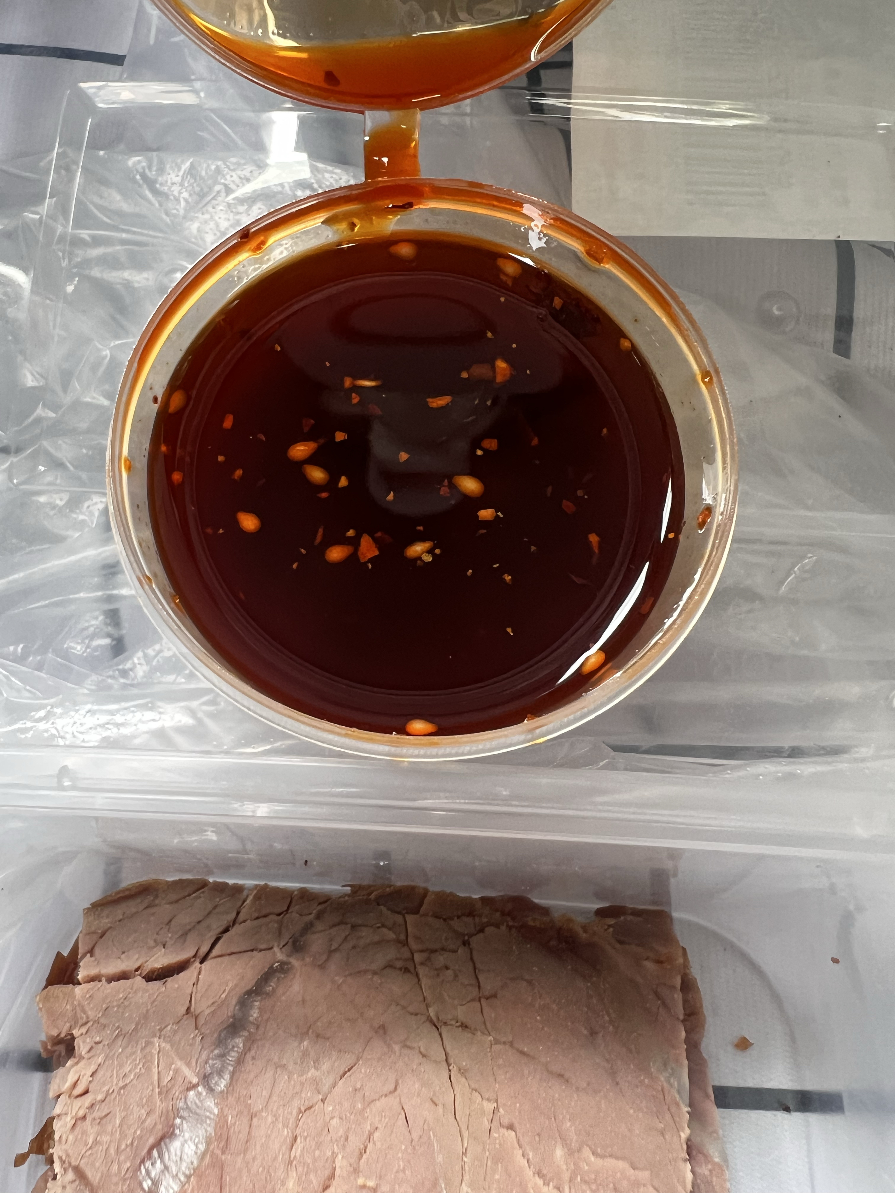 自驾游湖南 驻扎邵阳第6天中午还是去步步高买菜看上了一个卤牛肉
