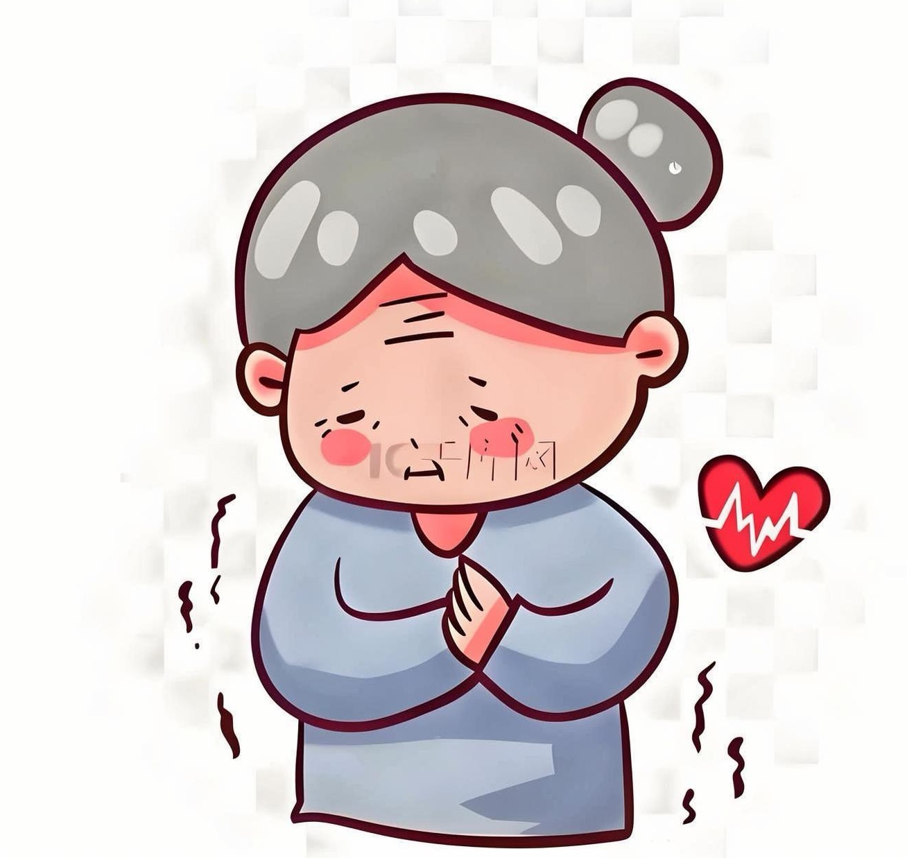 她的生活习惯是每天抽点烟,每餐喝点小酒