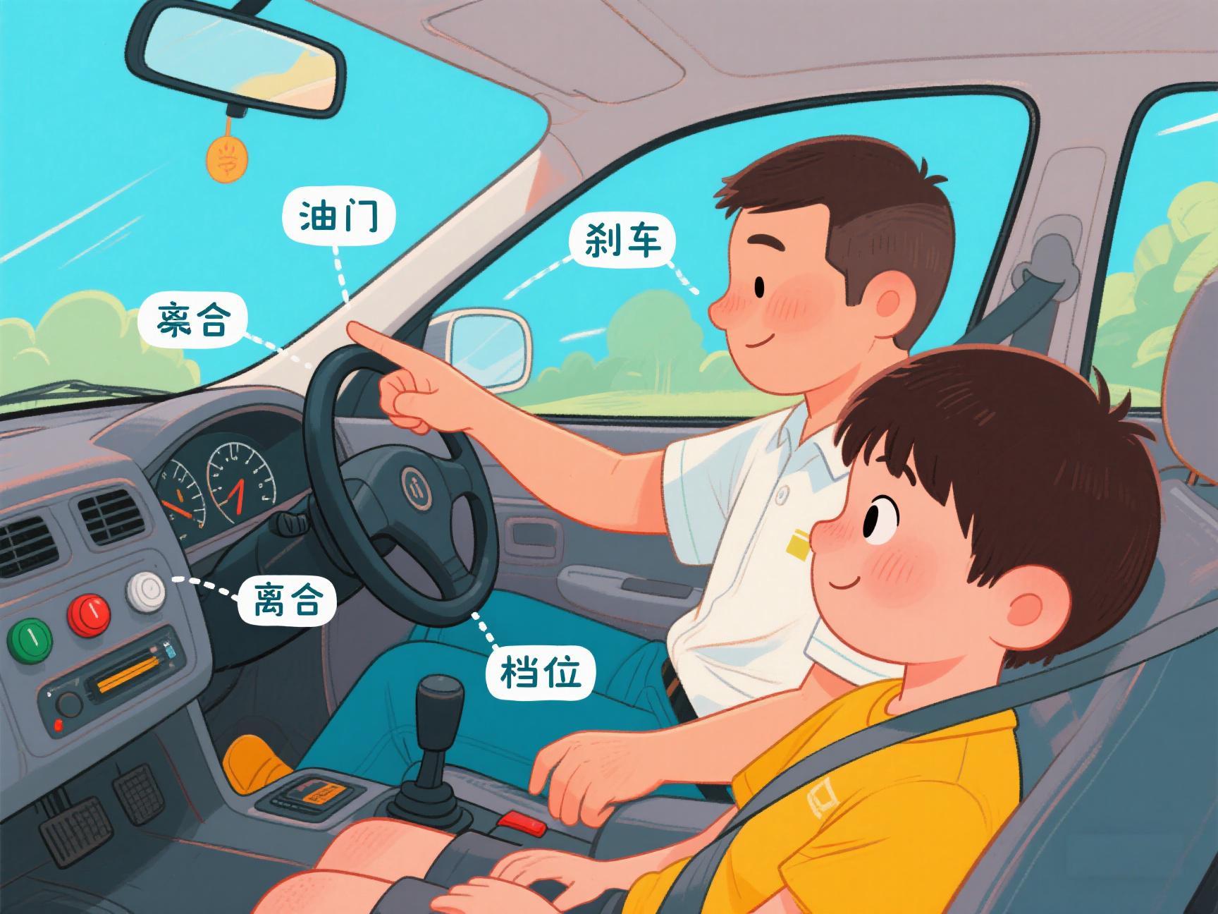 手动挡自动挡差多少钱?2025年考驾照费用清单,照着这条省心避坑