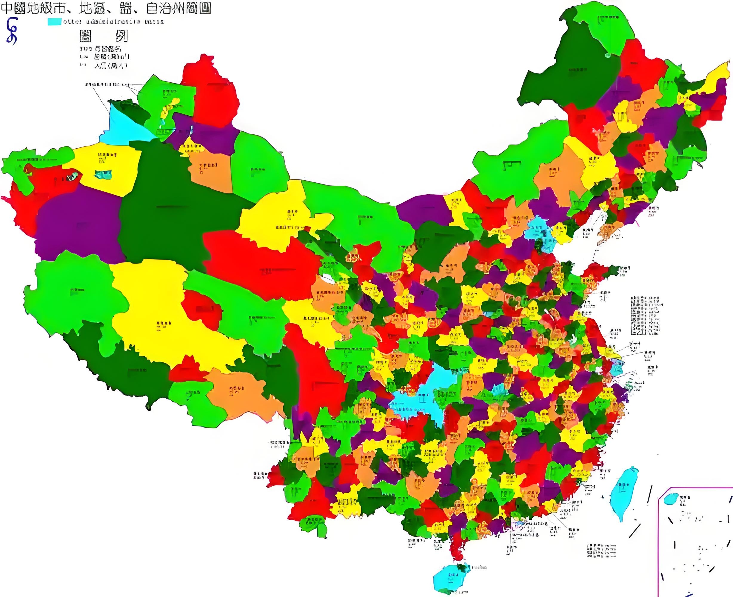 也有很多人口稀少的城市,它们大多位于中国的西部或边疆地区,人口稀少