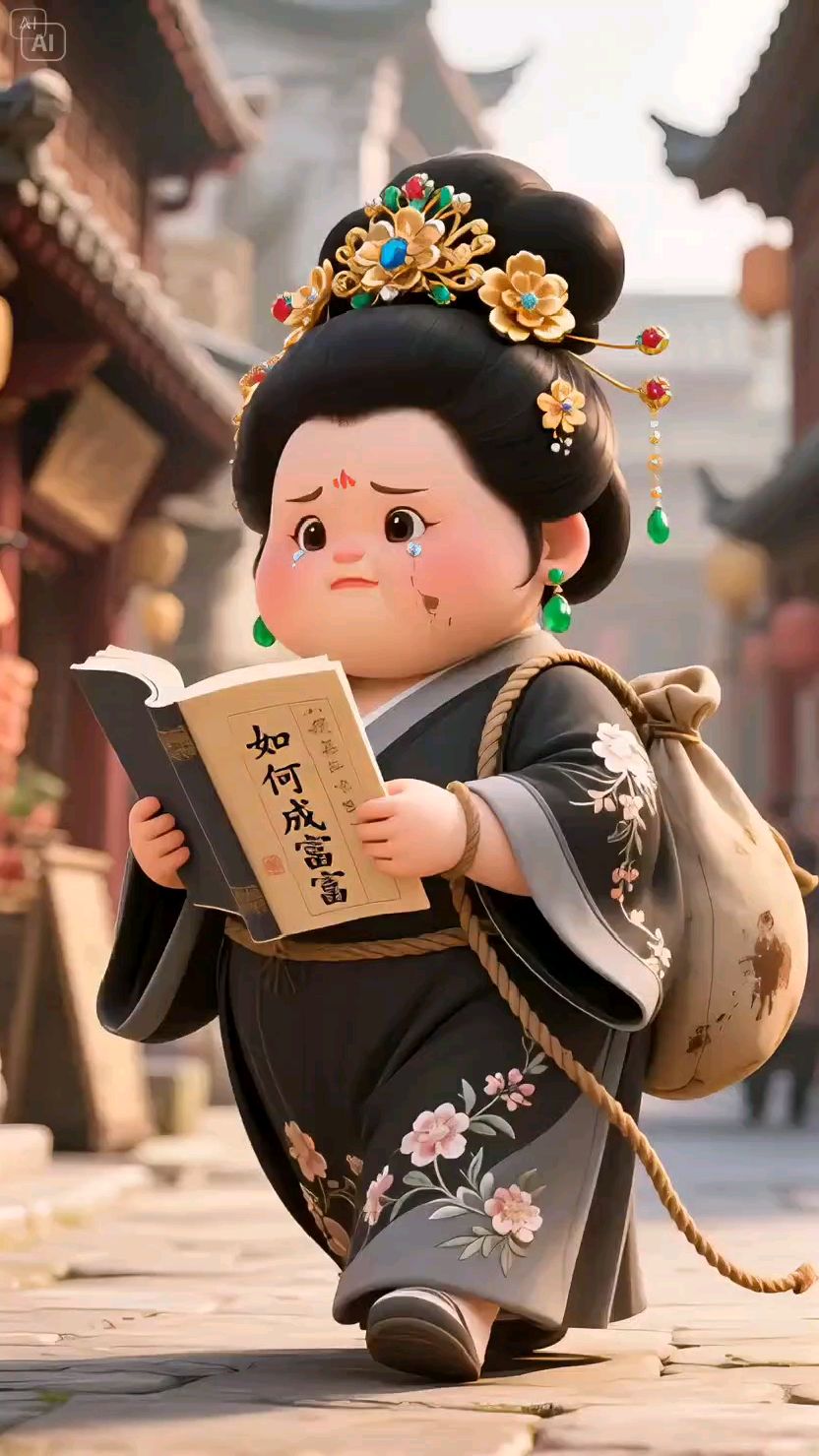 怪不得老娘这么穷#古风胖妲己#胖妲己#搞笑#可爱