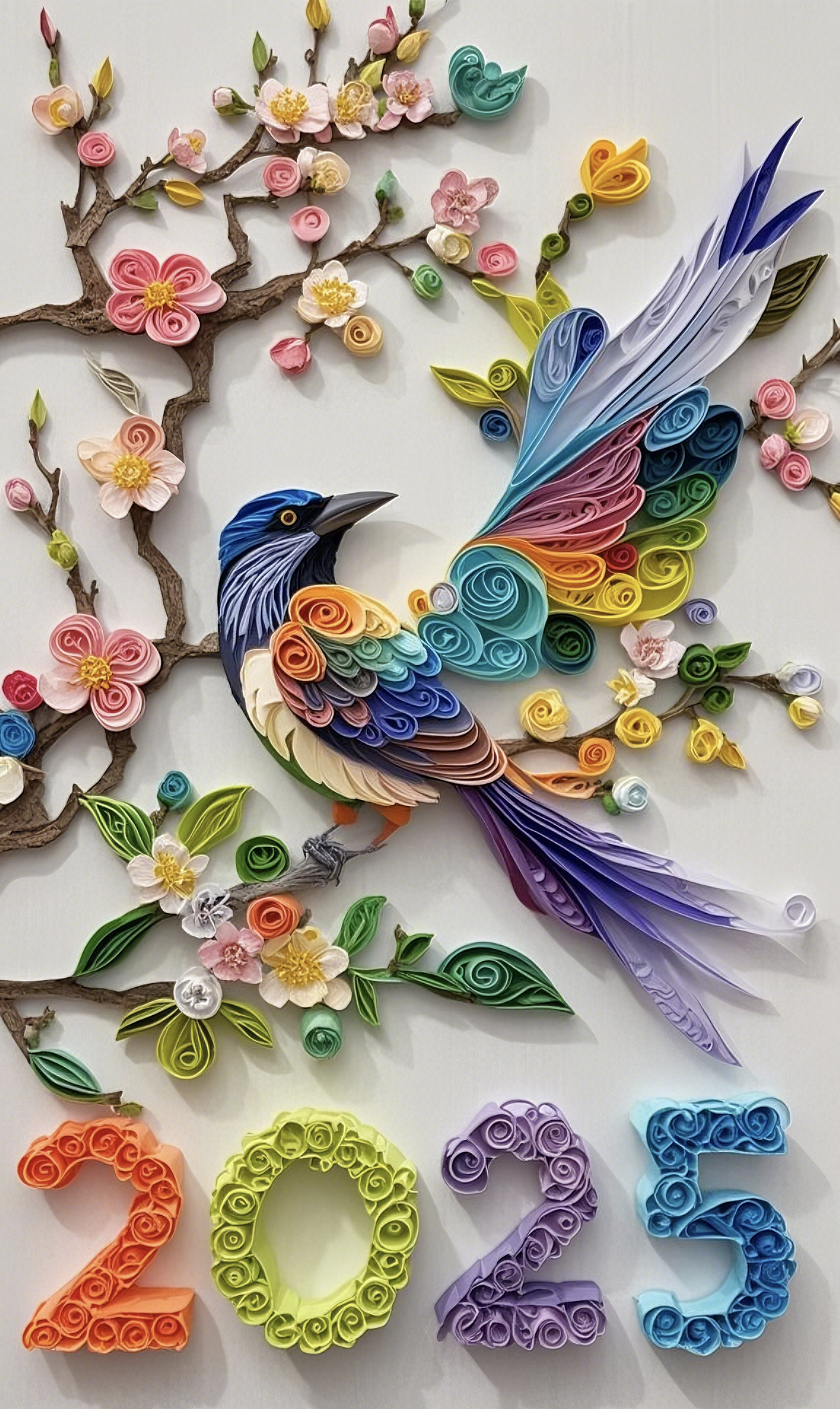 教师纸艺作品大赛组合折纸画纸做的工艺品立体衍纸作品简单纸条创意画