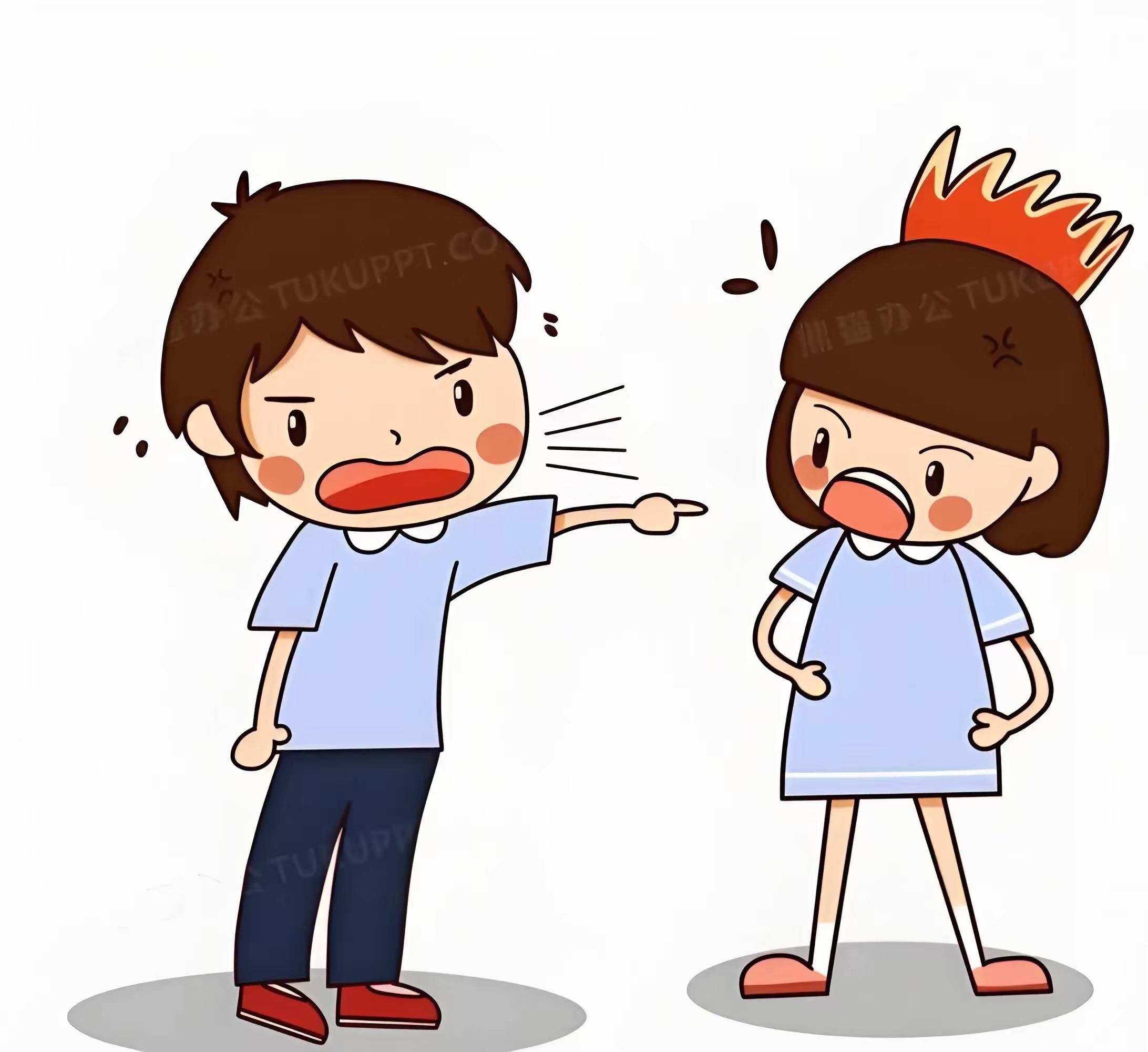 3. 第三句:哟,有这吵架功夫,不如去练练口才