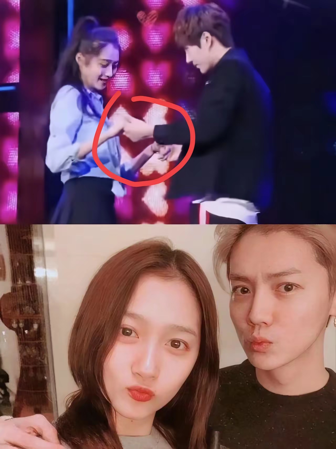 关晓彤吃醋了, 也不是因为鹿晗要压热度,而是因为鹿晗吃王一博的醋了!