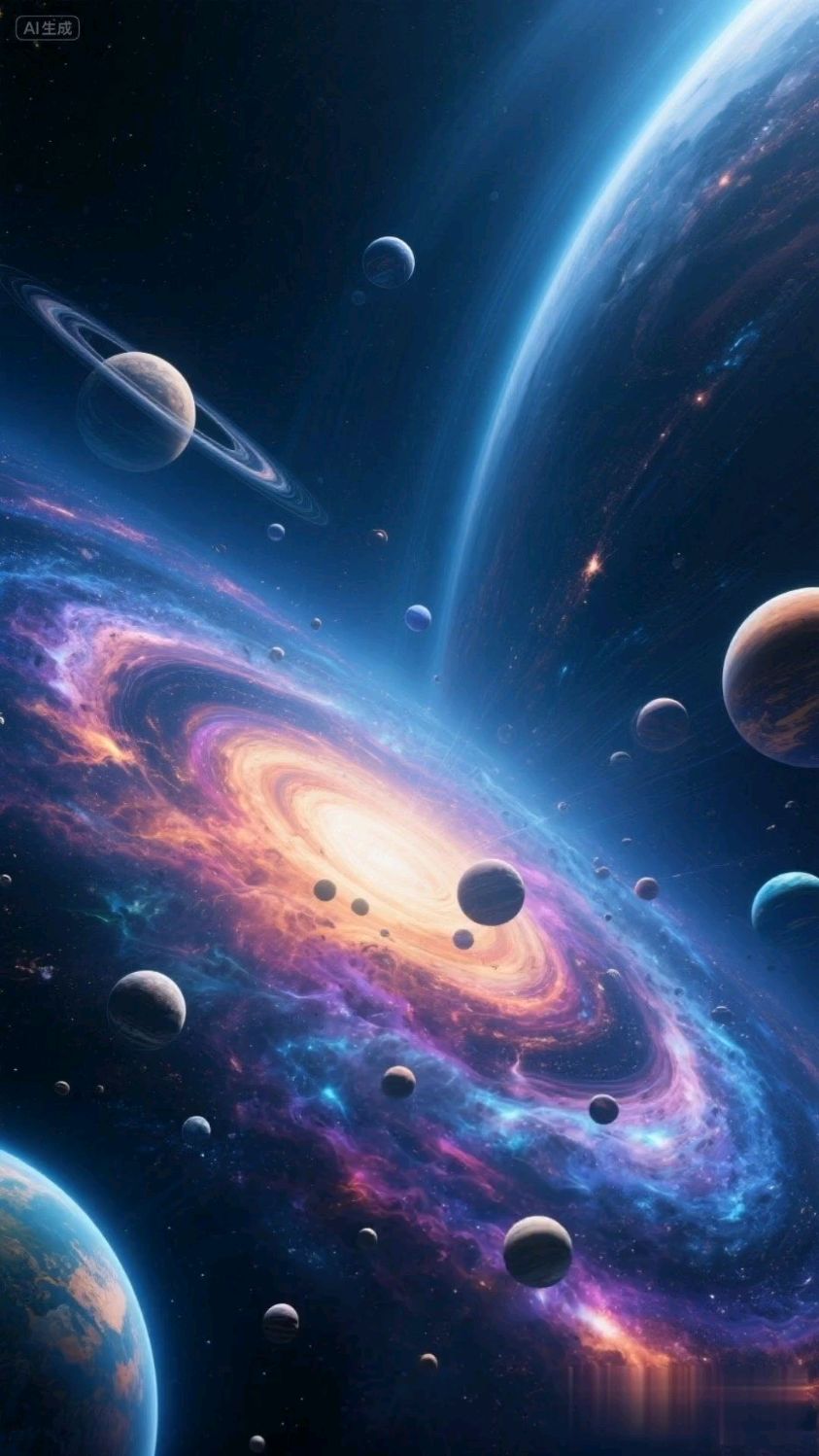 太空星系星环星球