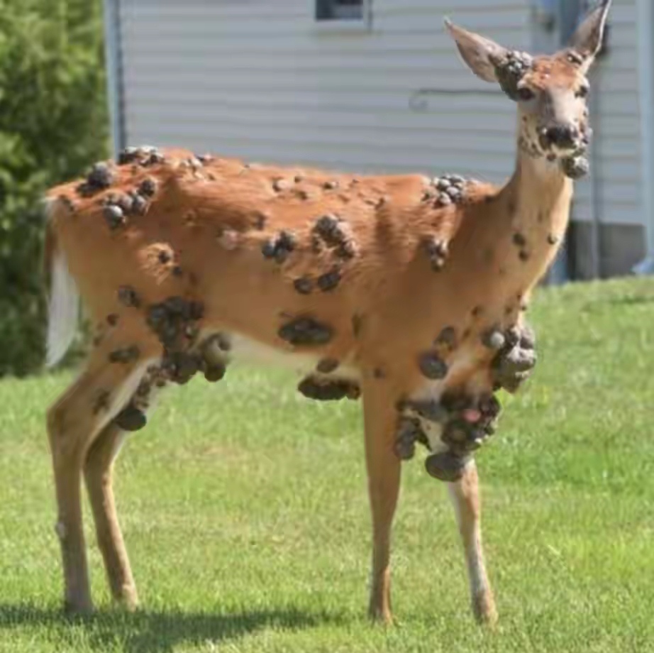 僵尸松鼠,触手兔,变异鹿!美国多地出现变异动物:实验又开始?