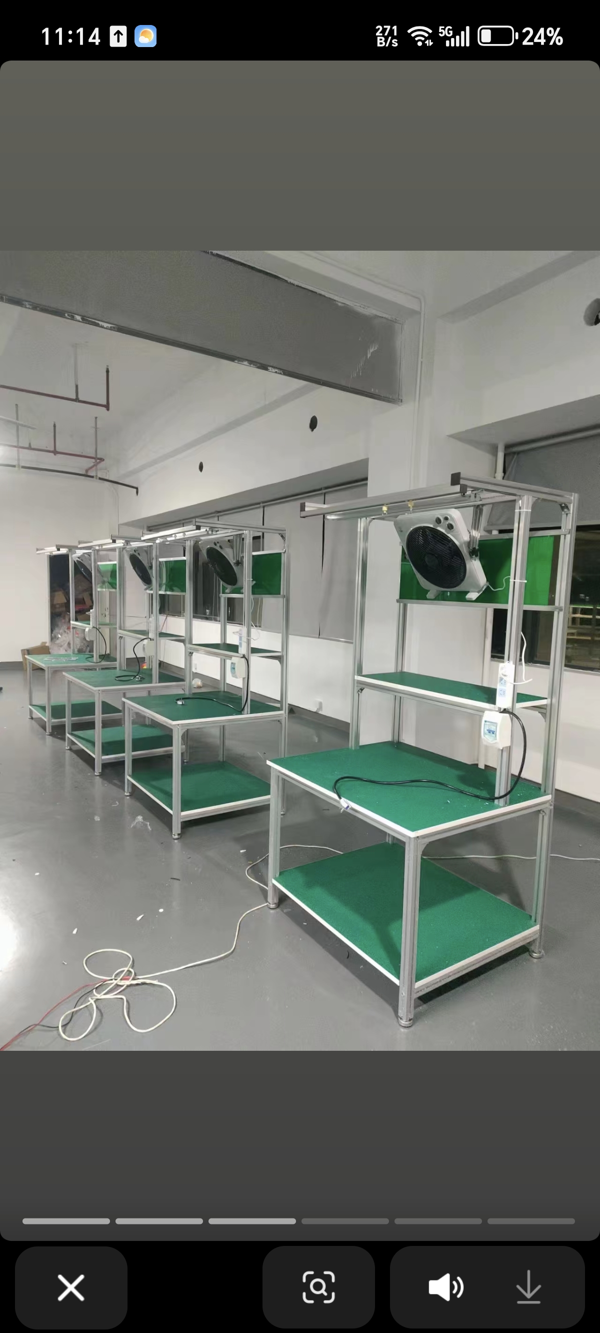 电子电器生产线 检验包装台 维修测试台 防静台面款式按需选