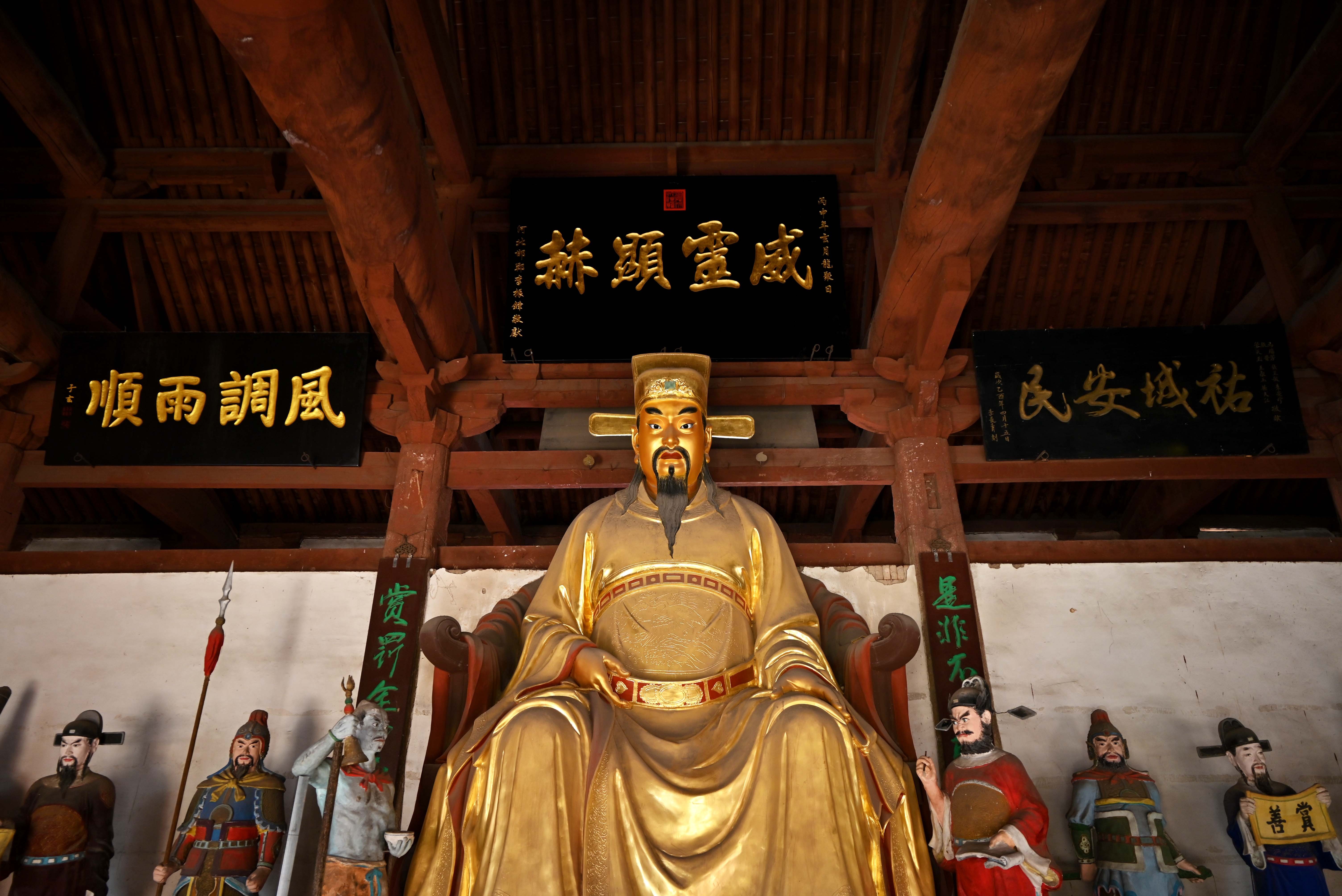 胡焱将军图片大全杨荣太师府顾鼎臣明朝曾氏习俎公雕像蔡献臣祠堂8