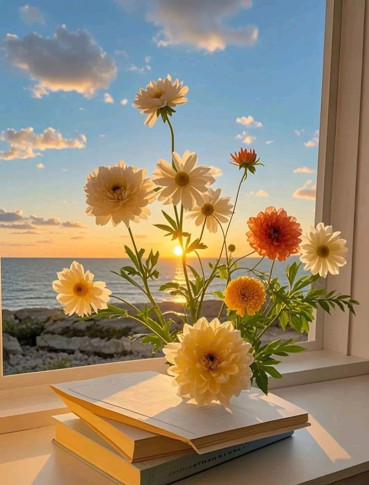 人随春好花浪漫春与人宜自安然