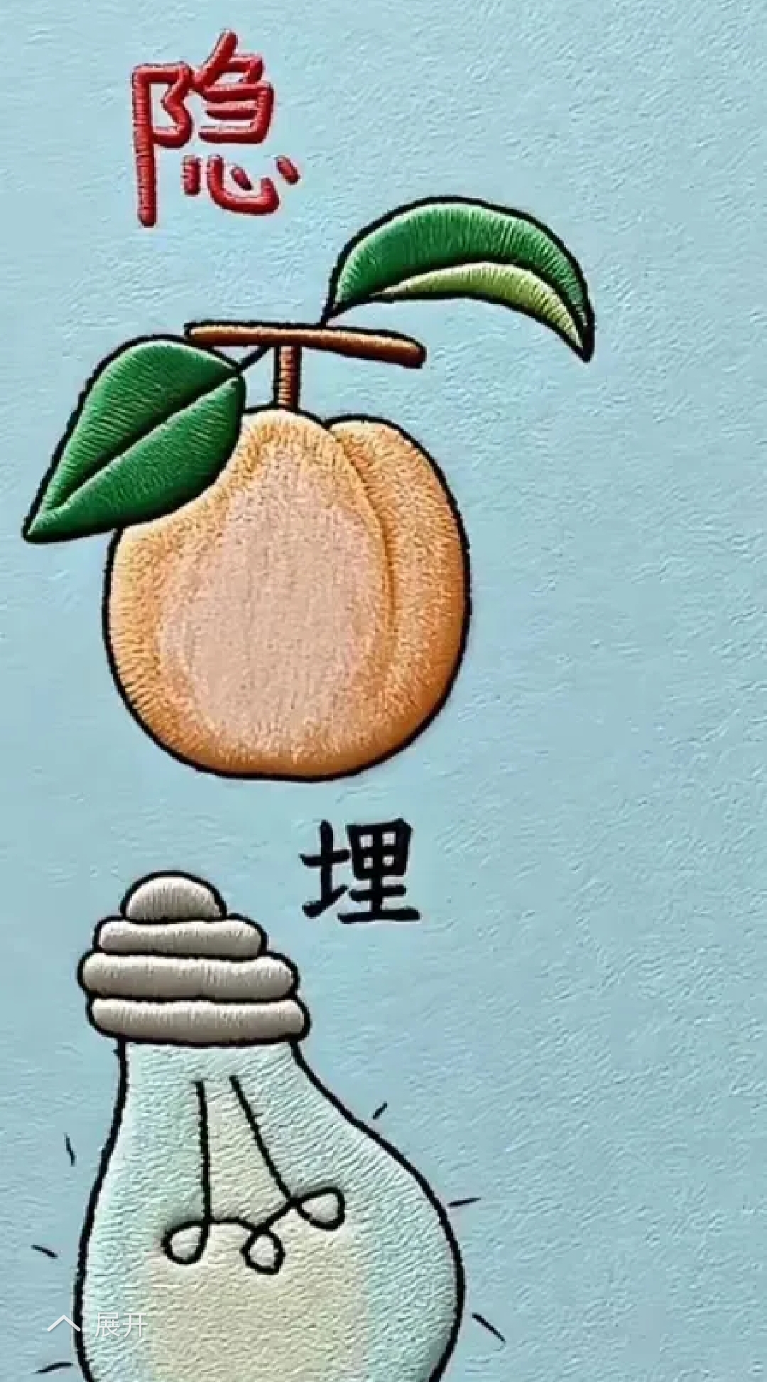 据给图示意及谐音解析可知成语是