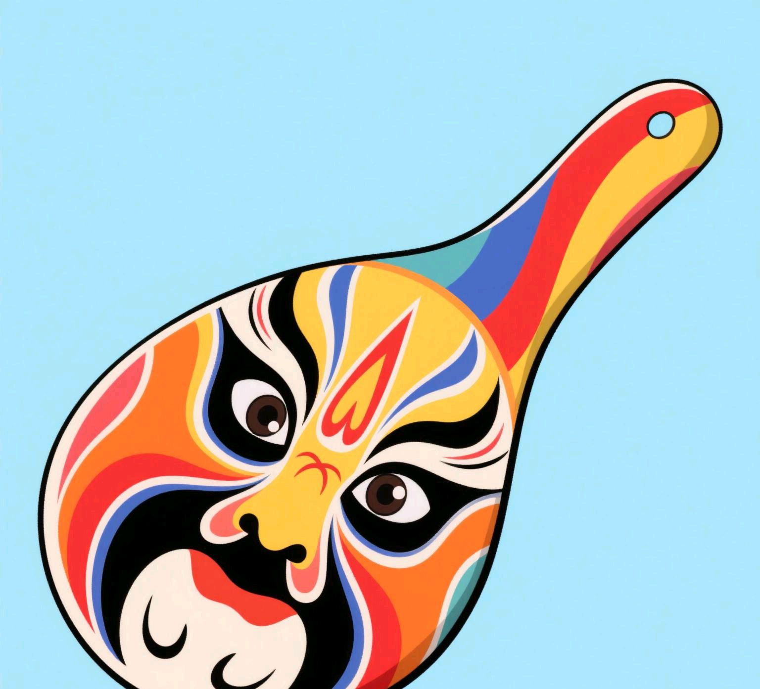 非遗故事《马勺脸谱》