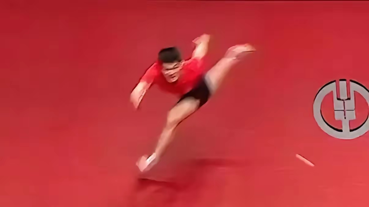 樊振东可怕的身体素质! 所以说,他是国乒唯一紫微星