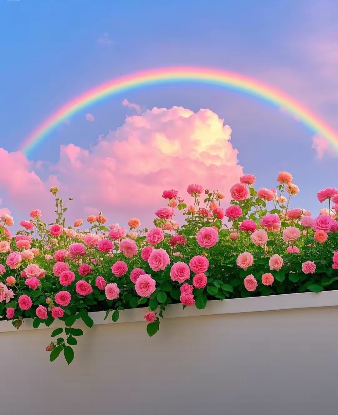 走进这幅春日山水图,仿佛走进了一个充满希望与美好的世外