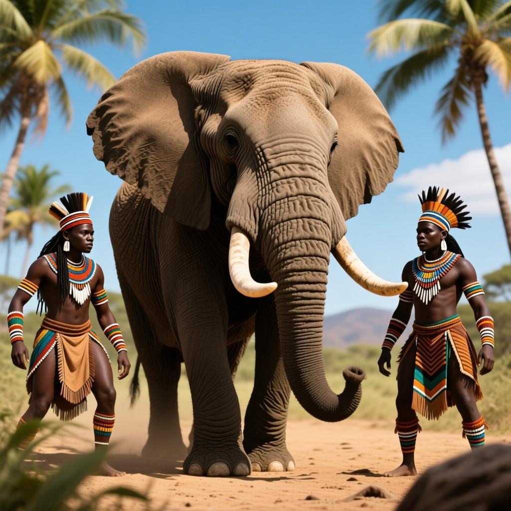 非洲象人族长度达56厘米""喷出6米"?