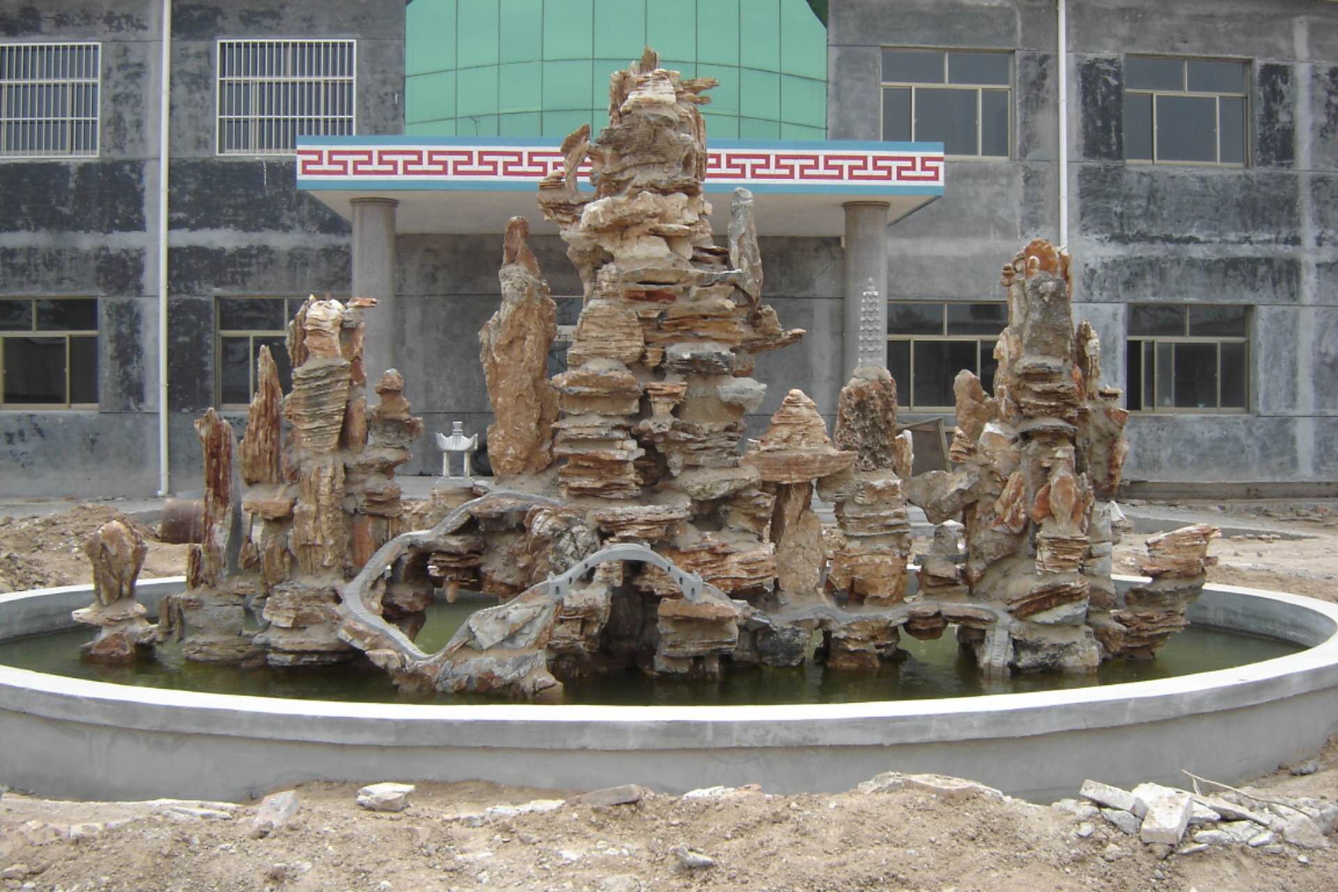 忻州别墅假山制作厂家