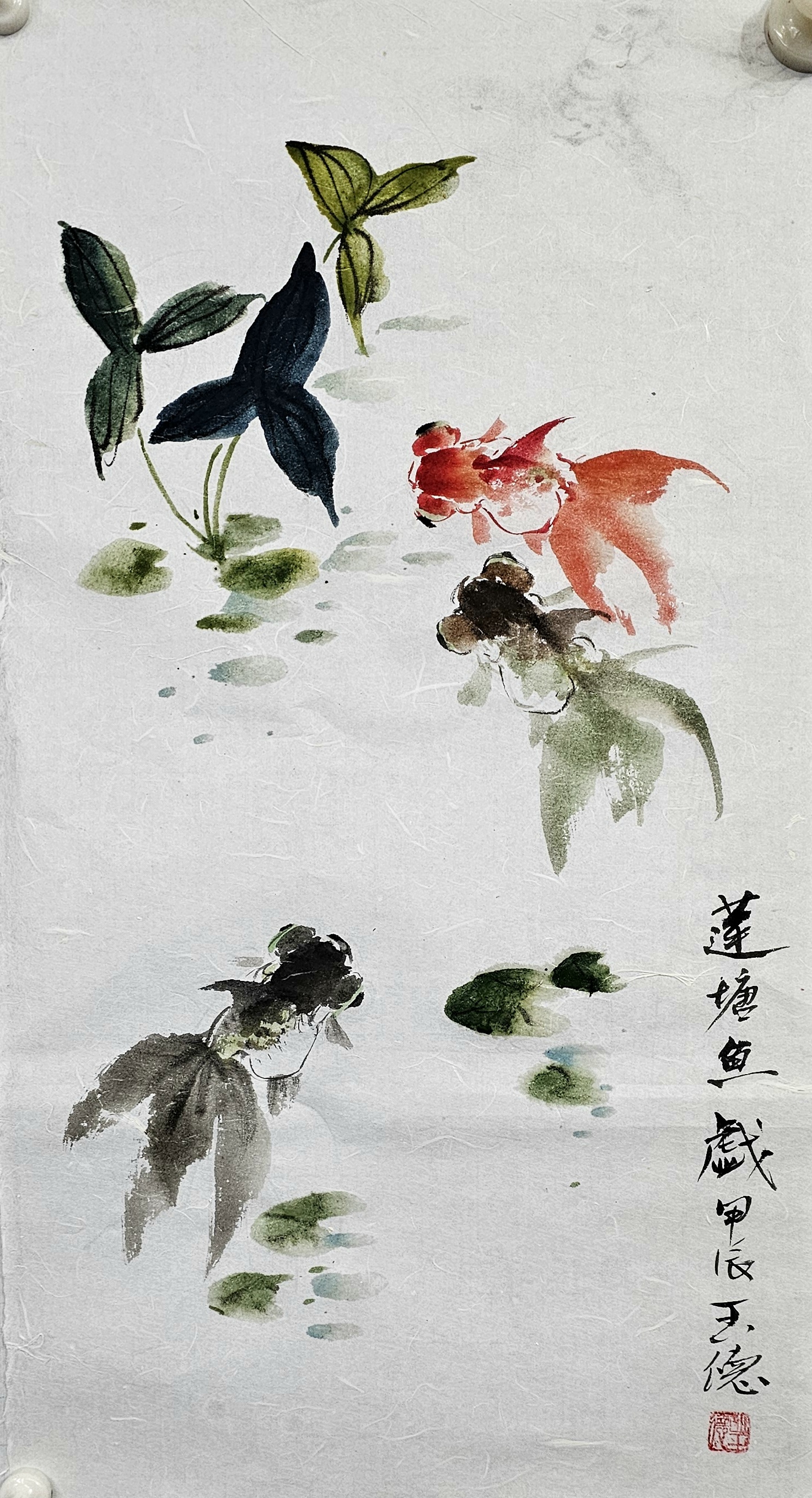 《金玉满堂》金鱼国画小写意作品集