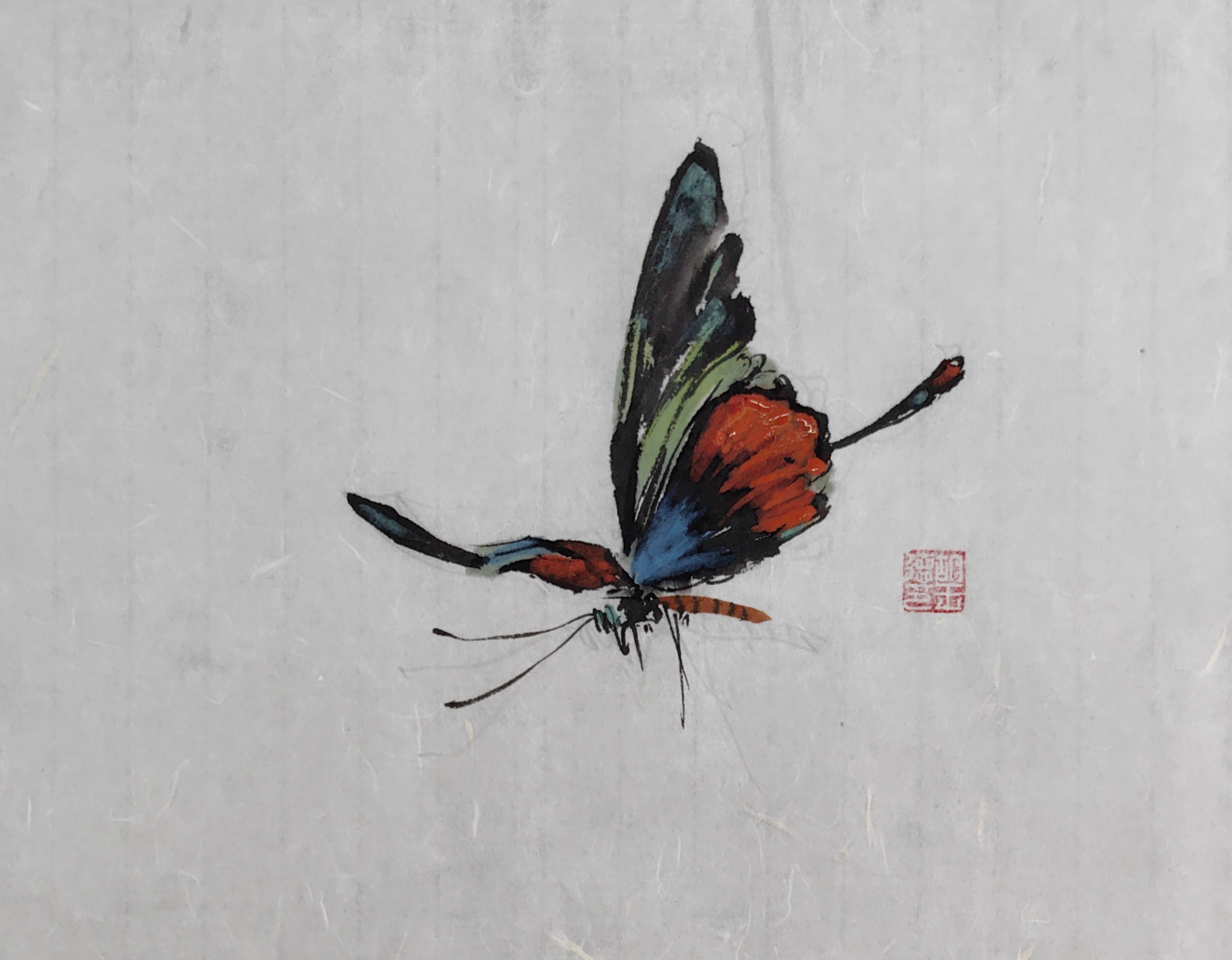 胡玉德老师草虫类国画小写意作品集