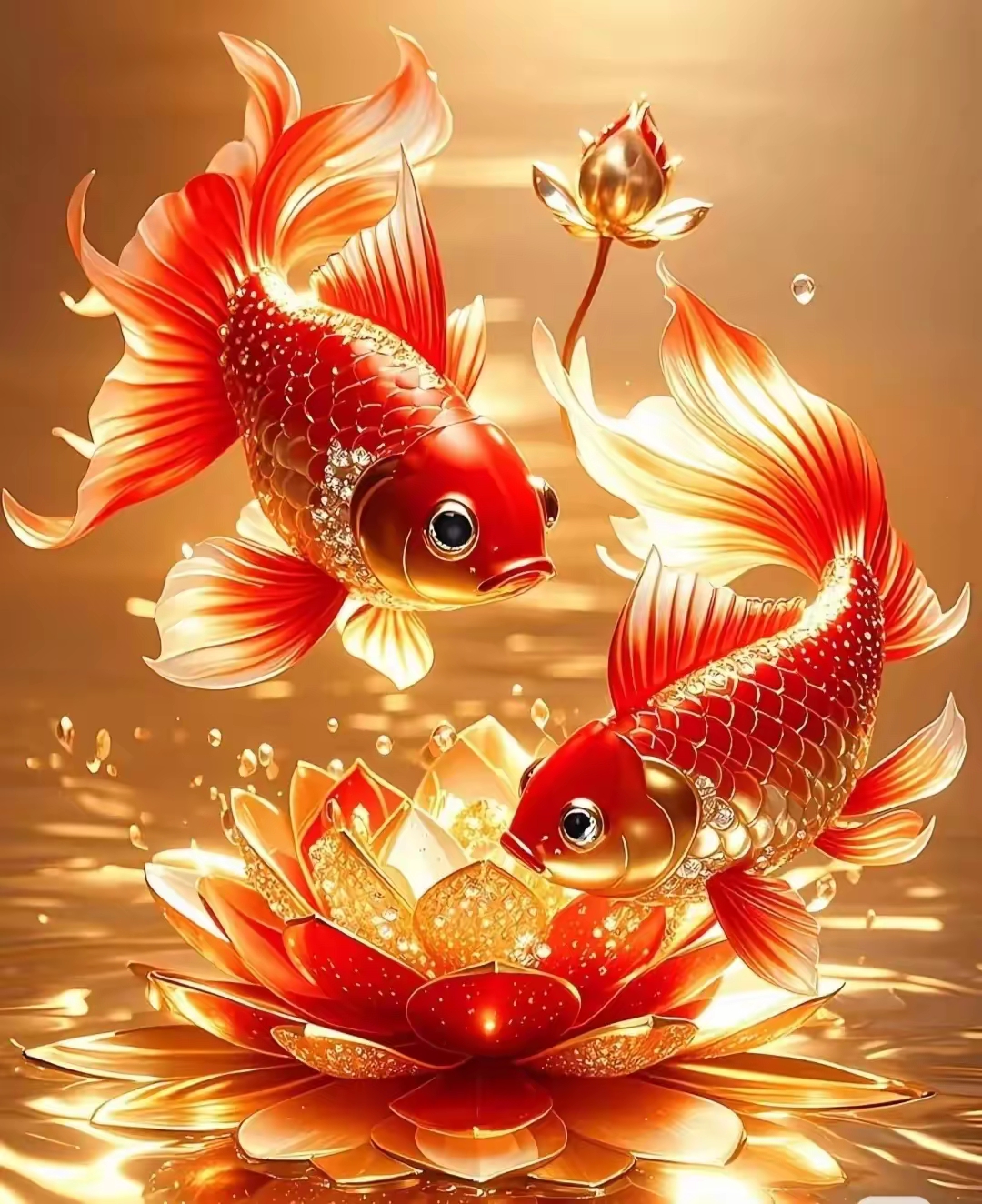 头像:双鱼戏水,双喜临门,大吉大利,大富大贵