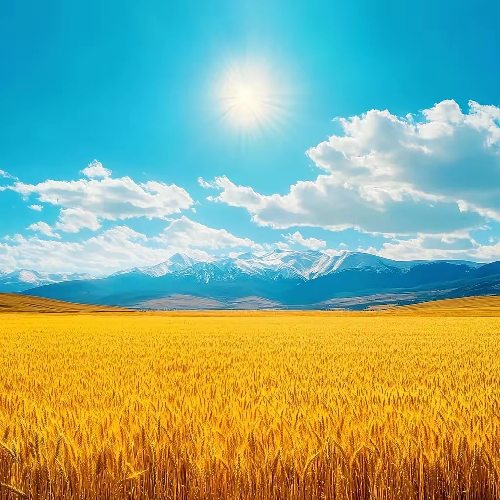 用清新美景作头像