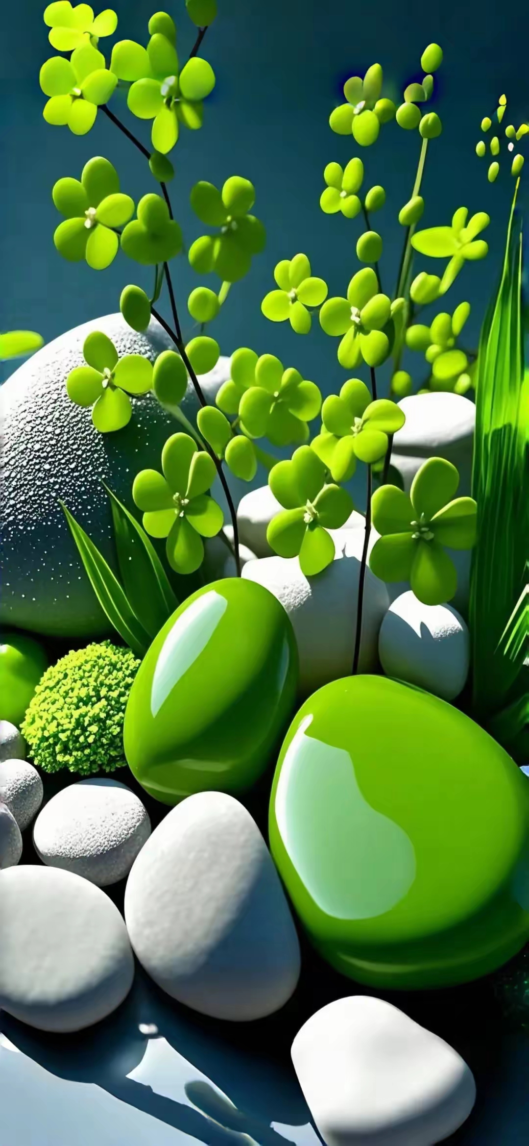 绿色护眼壁纸,适合长期用的人,可做屏保