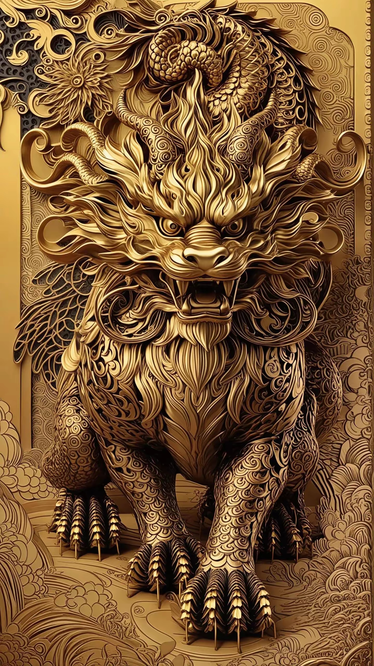 霸气貔貅头像,爱了爱了