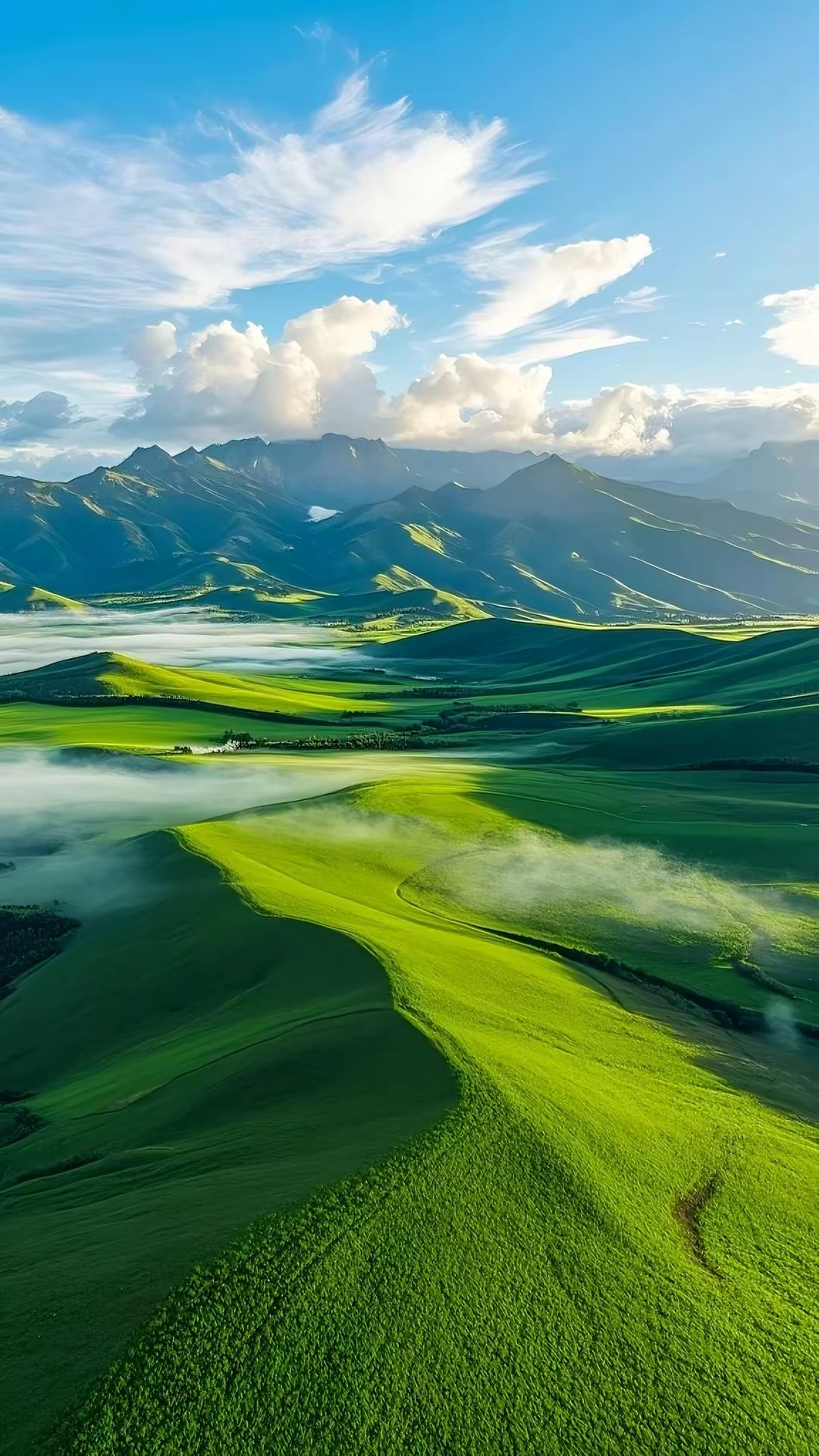 让人情绪解压的草原风景高清壁纸