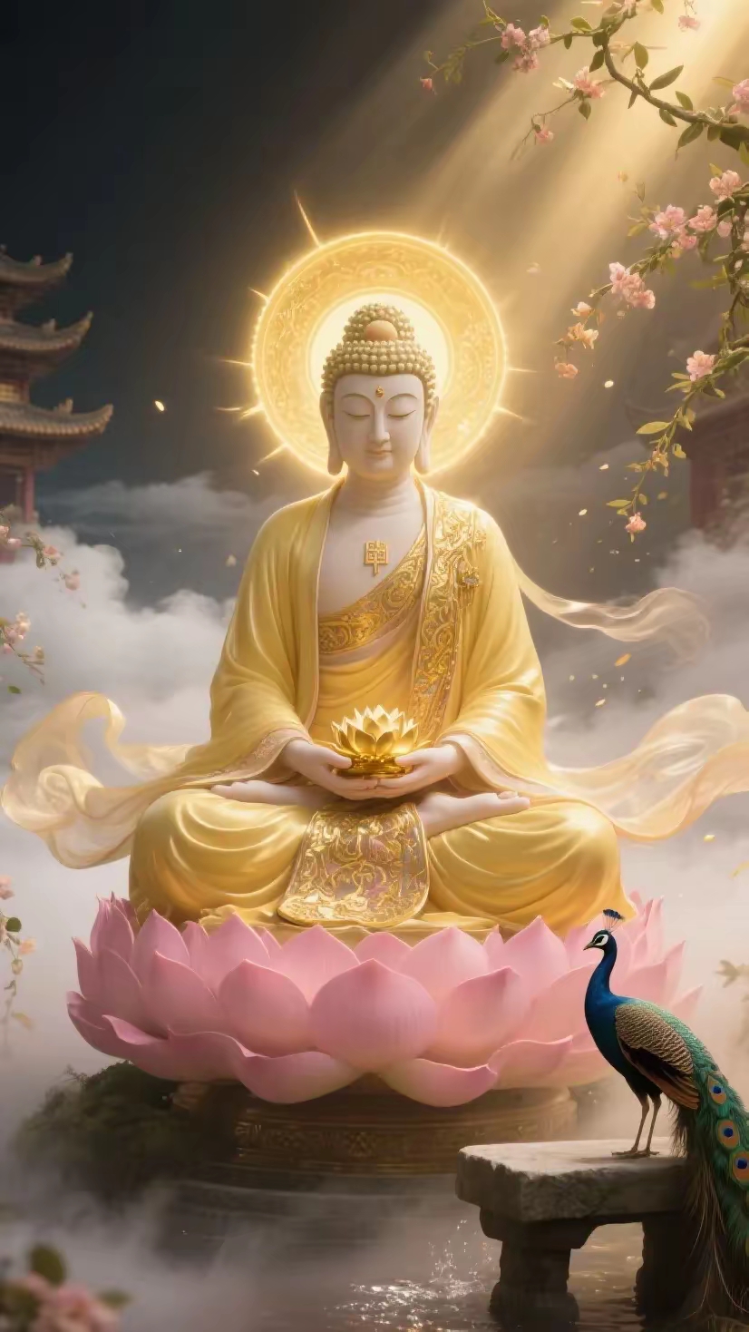 南无阿弥陀佛高清图·恬淡自守,静赏岁月沉淀的百味人生