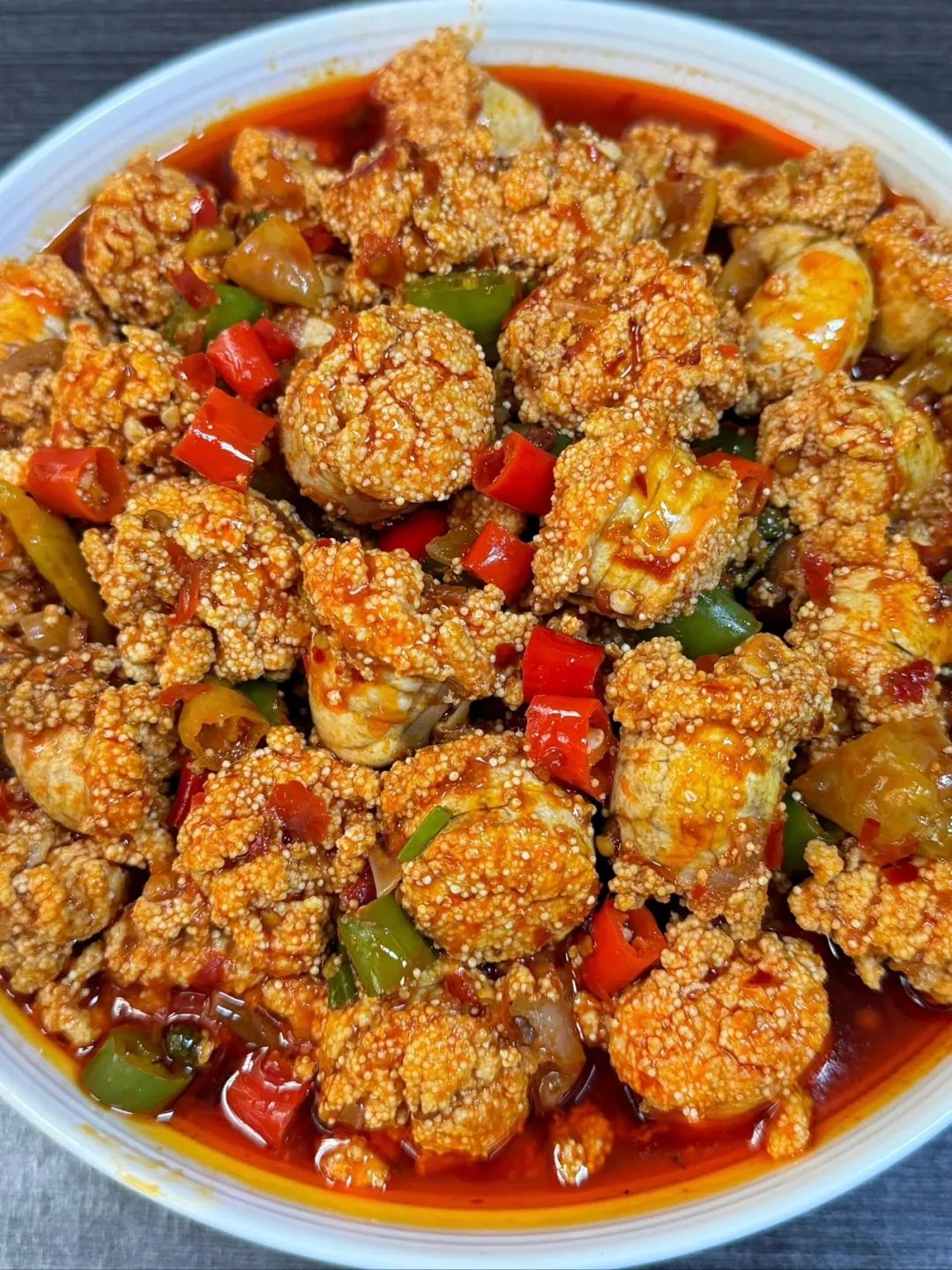 我妈做的鱼籽,又香又辣