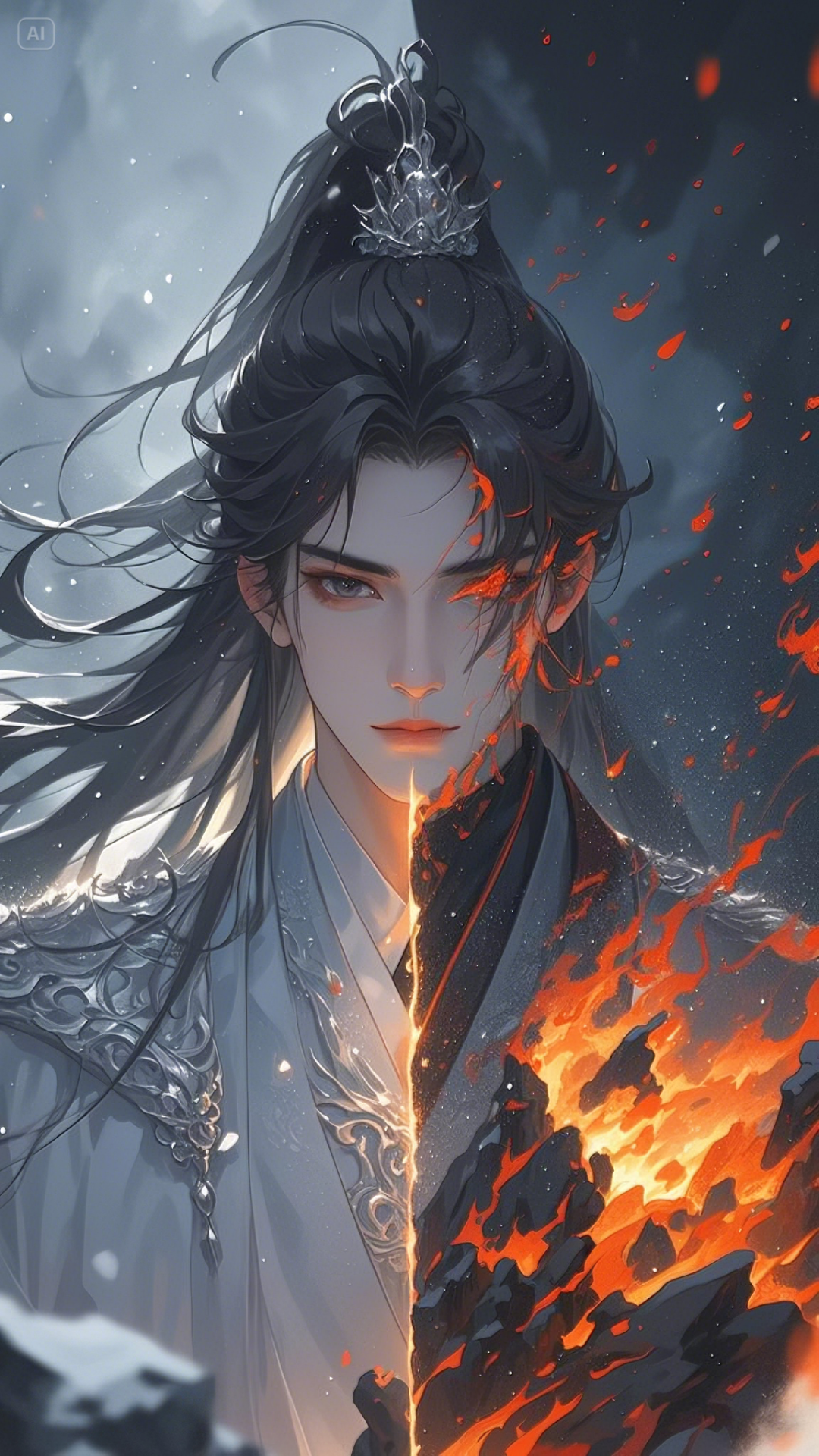 古风系男生ai壁纸