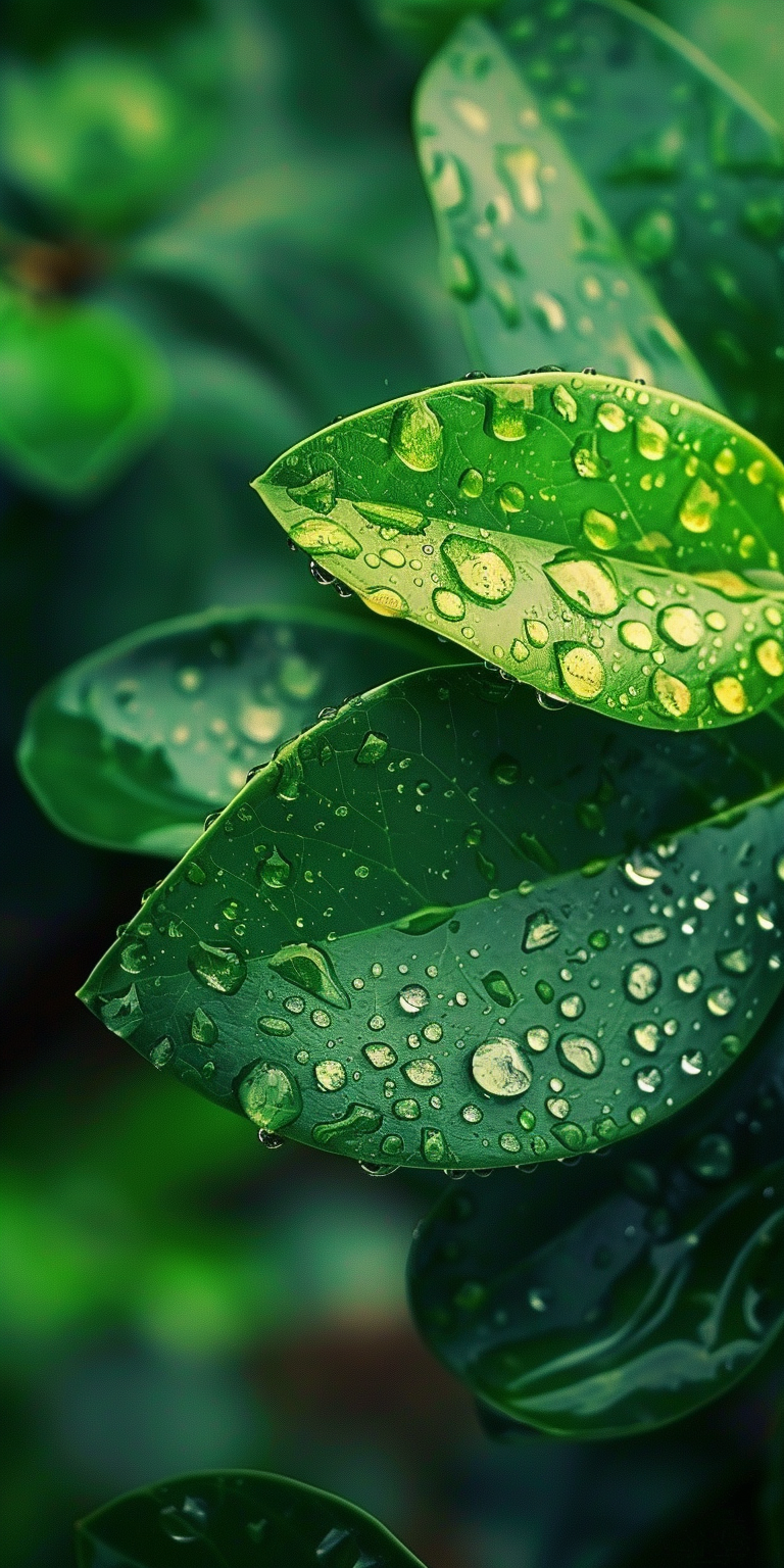 绿色系植物叶子壁纸