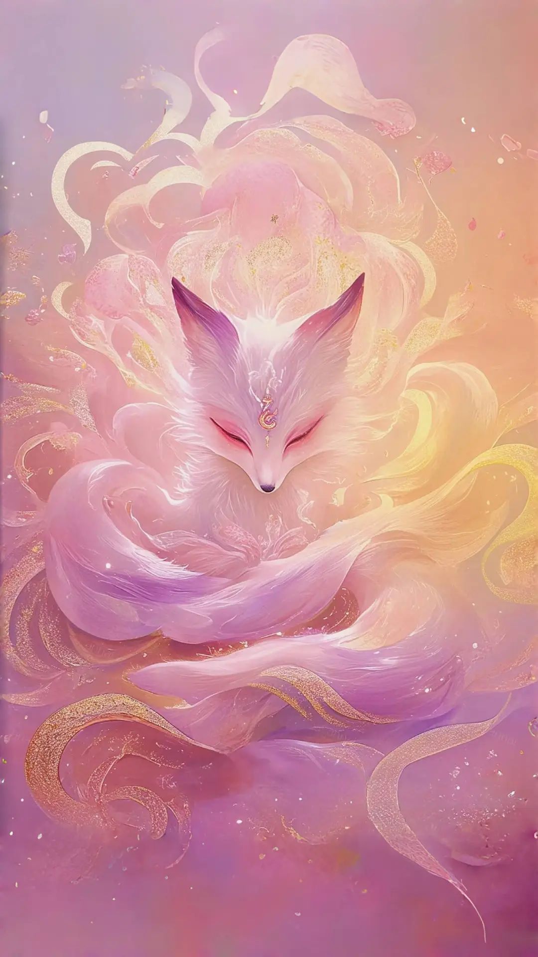 九尾狐系列国潮壁纸