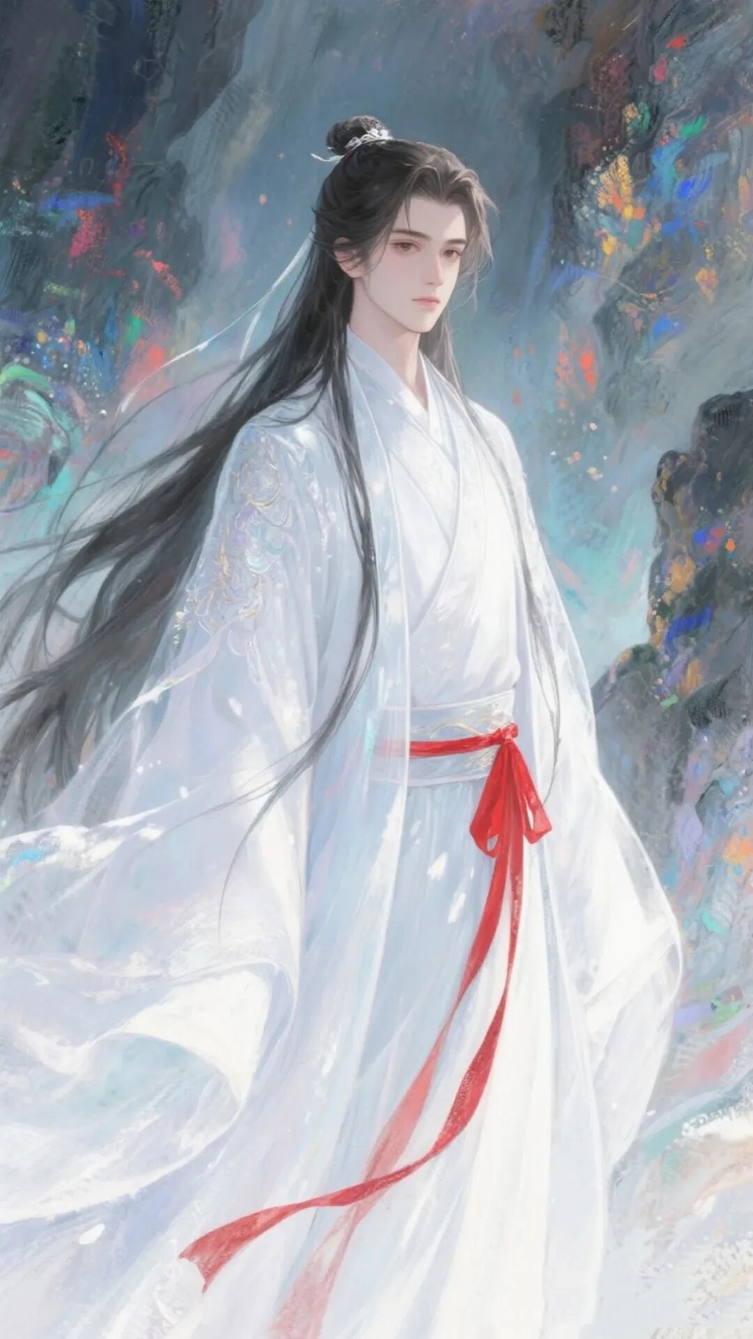 古风系白衣美男壁纸