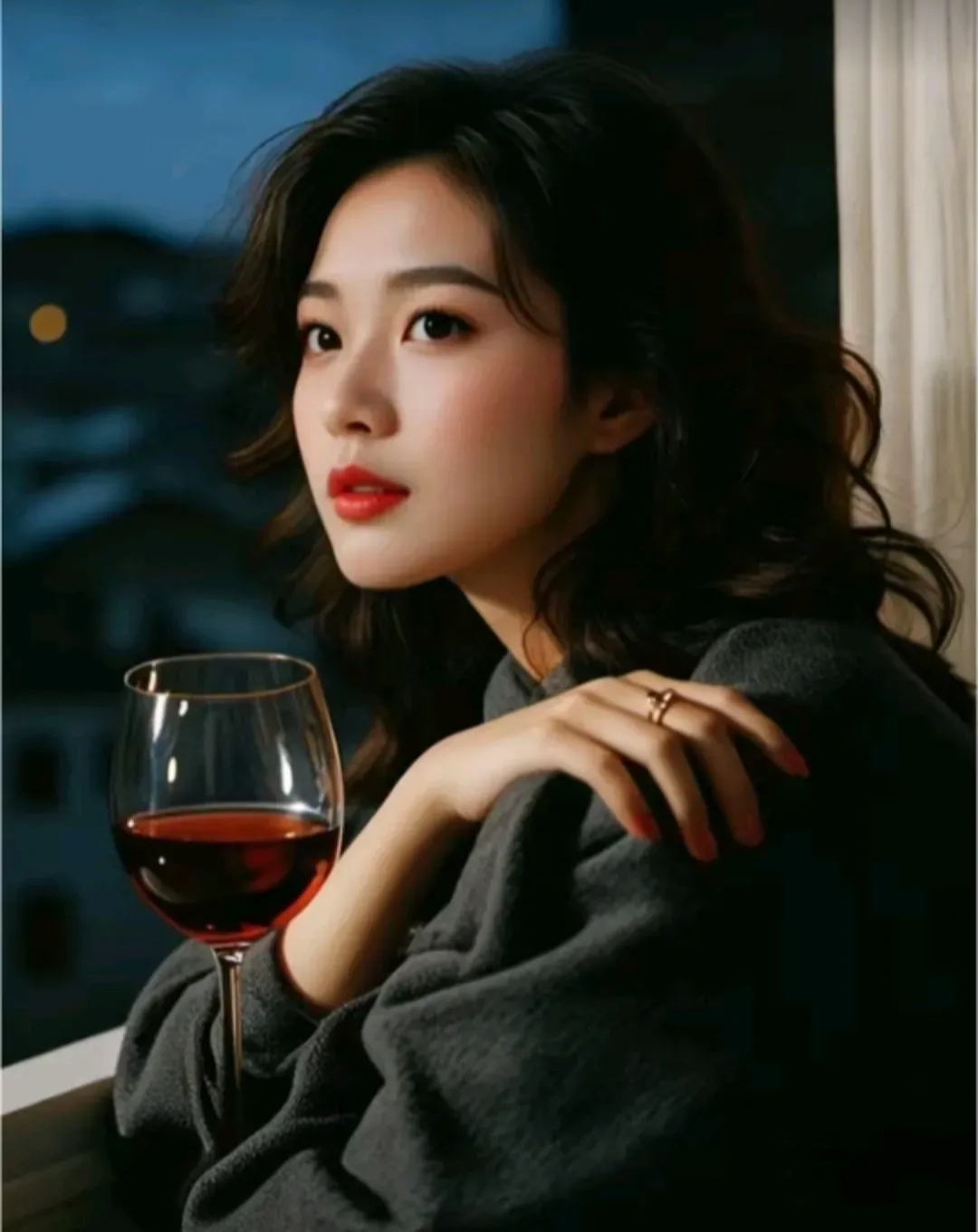 可没一个能让我拍手称赞卖酒美女图片微信头像真实