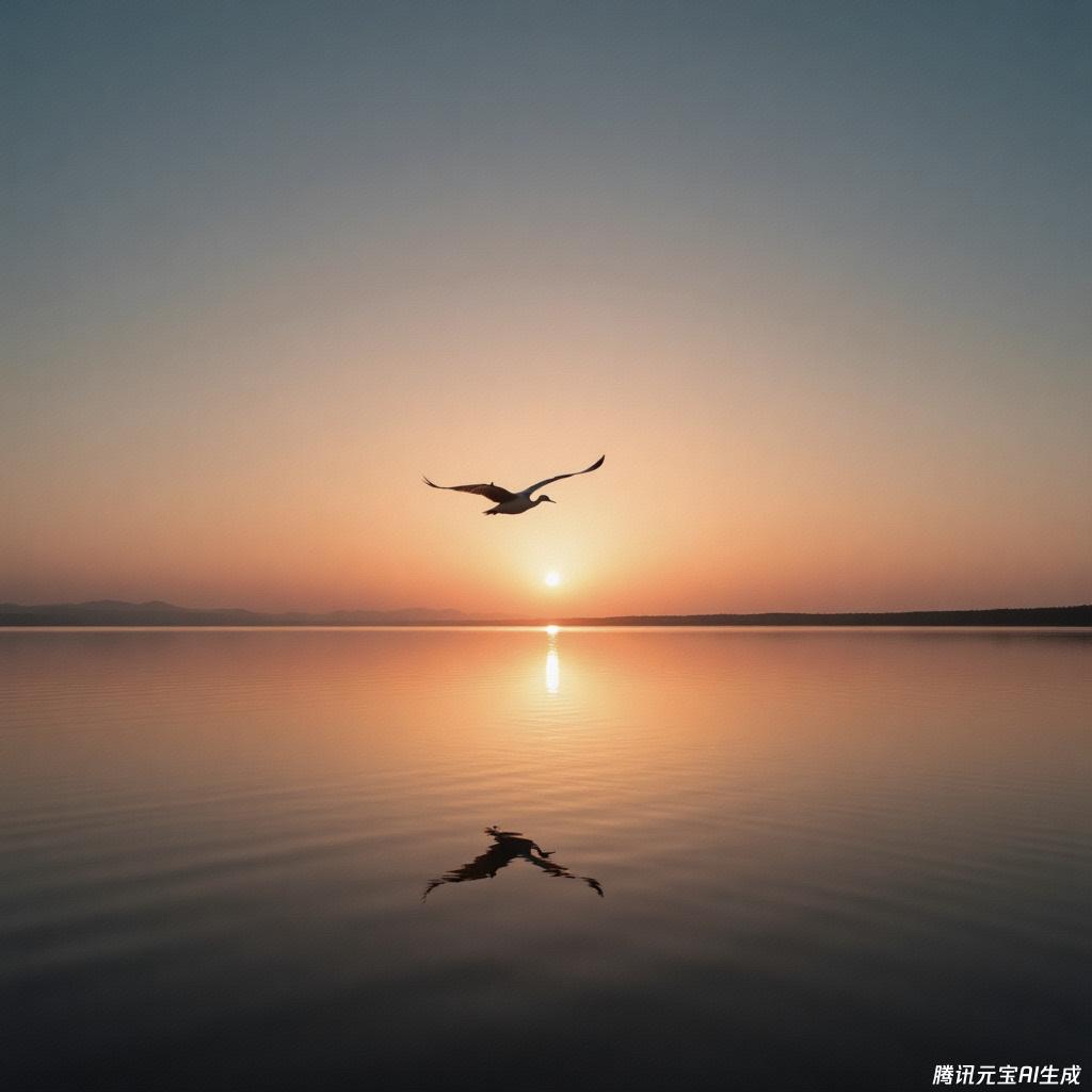 落霞与孤鹜齐飞