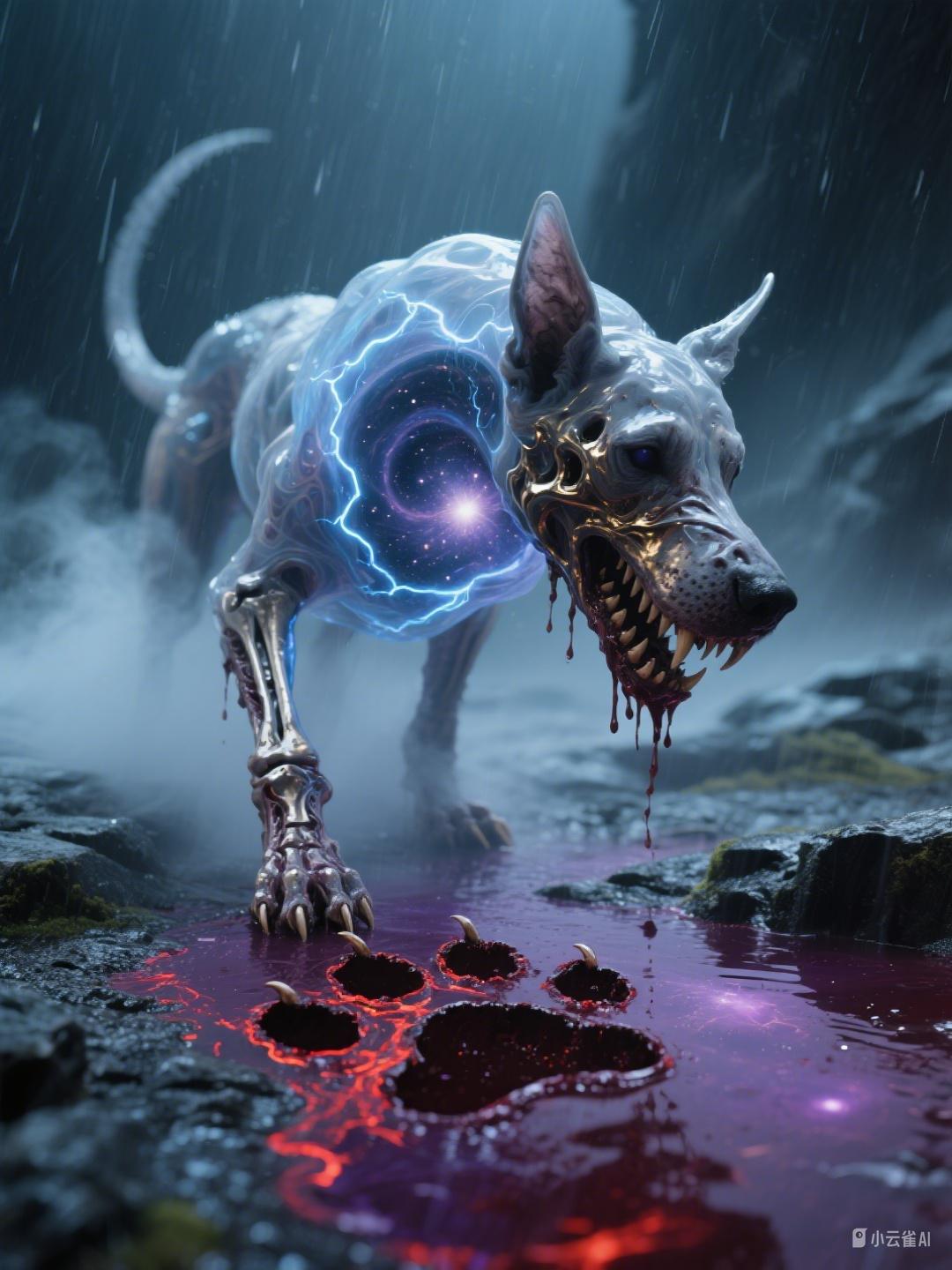 克苏鲁神话中"廷达罗斯猎犬"的形象是什么样的,评论区留言见