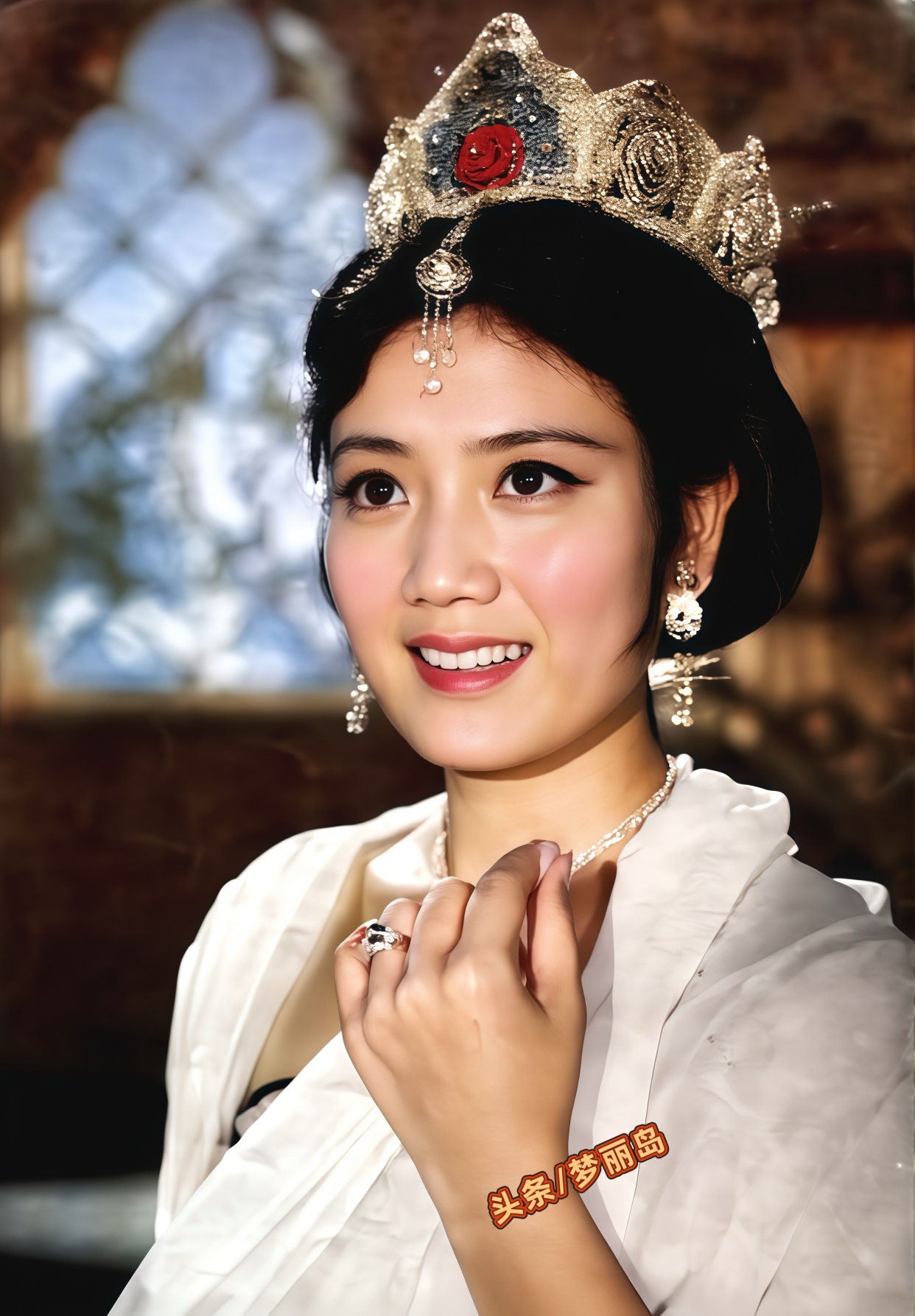 1982年电影《孔雀公主》李秀明饰演七公主 因 胖 而别有一番风韵