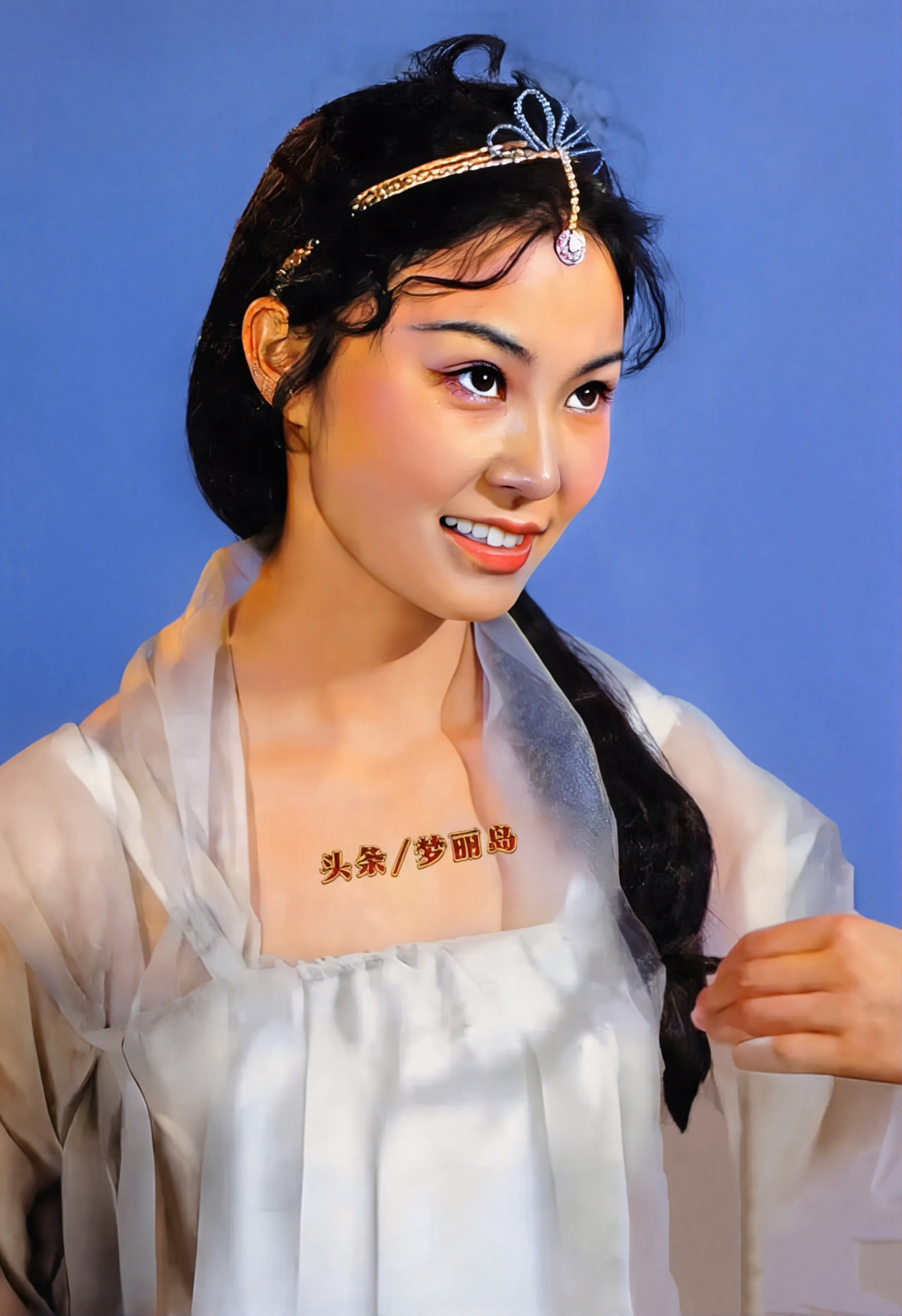 1982年电影《孔雀公主》李秀明饰演七公主 因 胖 而别有一番风韵