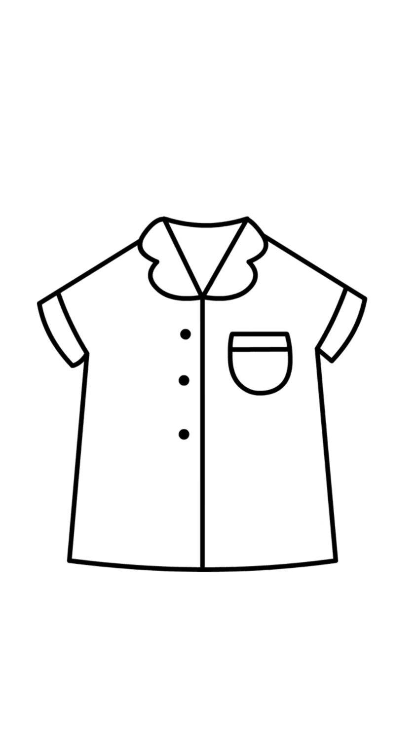 衣服简笔画,一起来画吧!